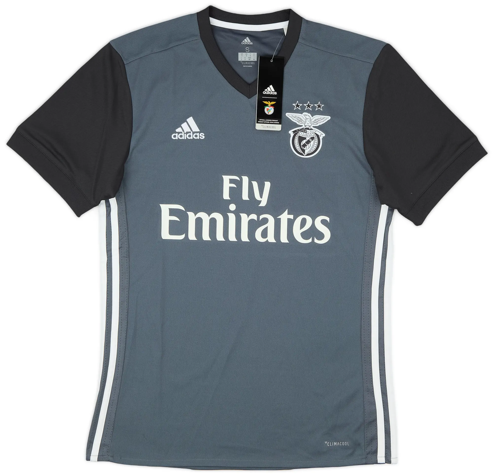 adidas 2017-18 Benfica Away Shirt Raul #9 (S)