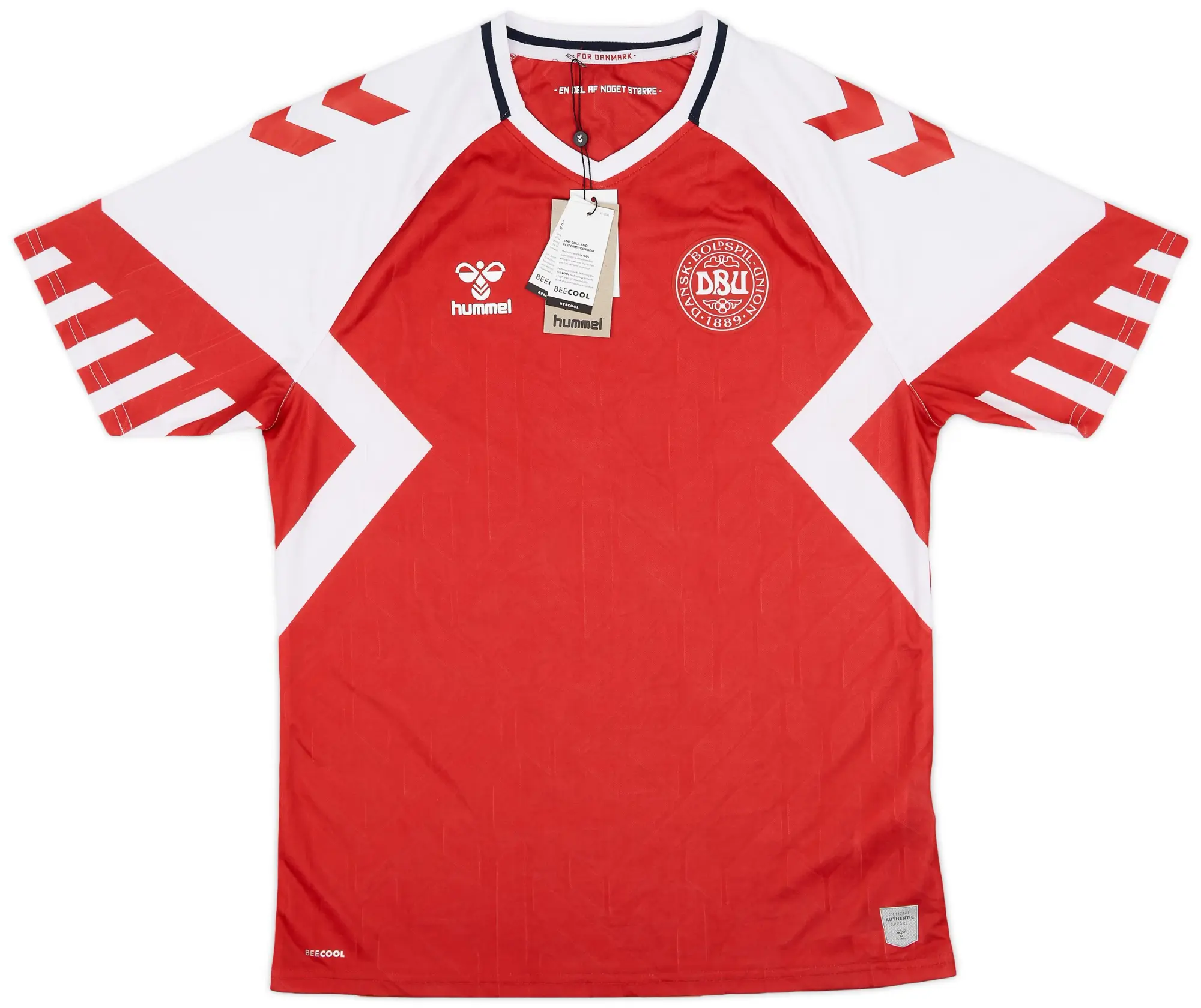 Hummel 2023-24 Denmark Home Shirt Eriksen #10 (L)