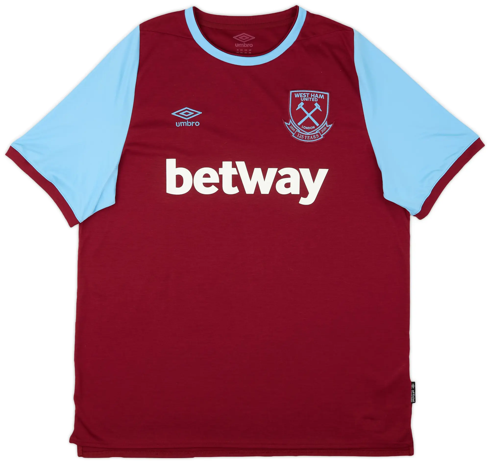 Umbro 2020-21 West Ham Home Shirt Bowen #20 - 8/10 - (XXL)