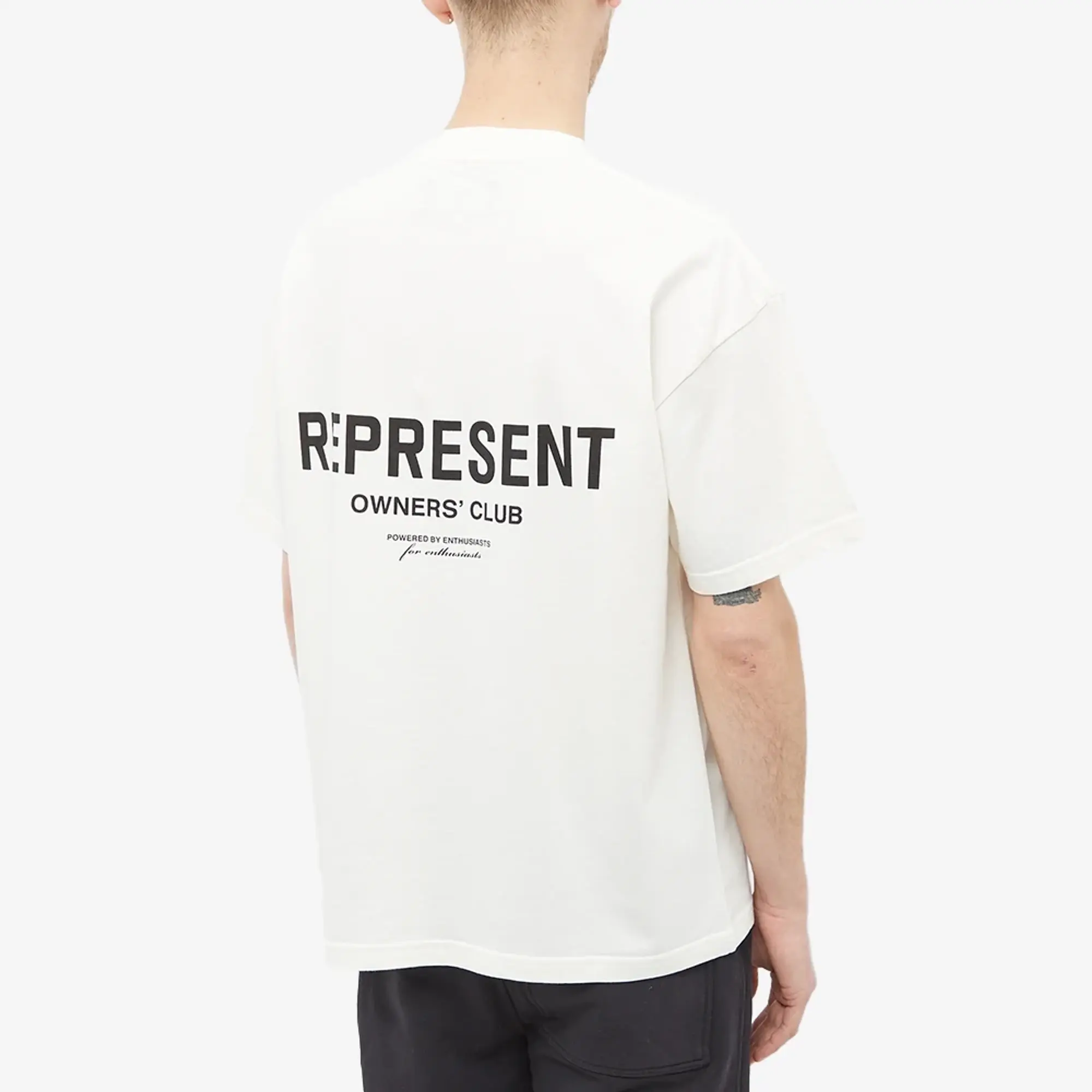 Represent Men's Owners Club T-Shirt Flat White