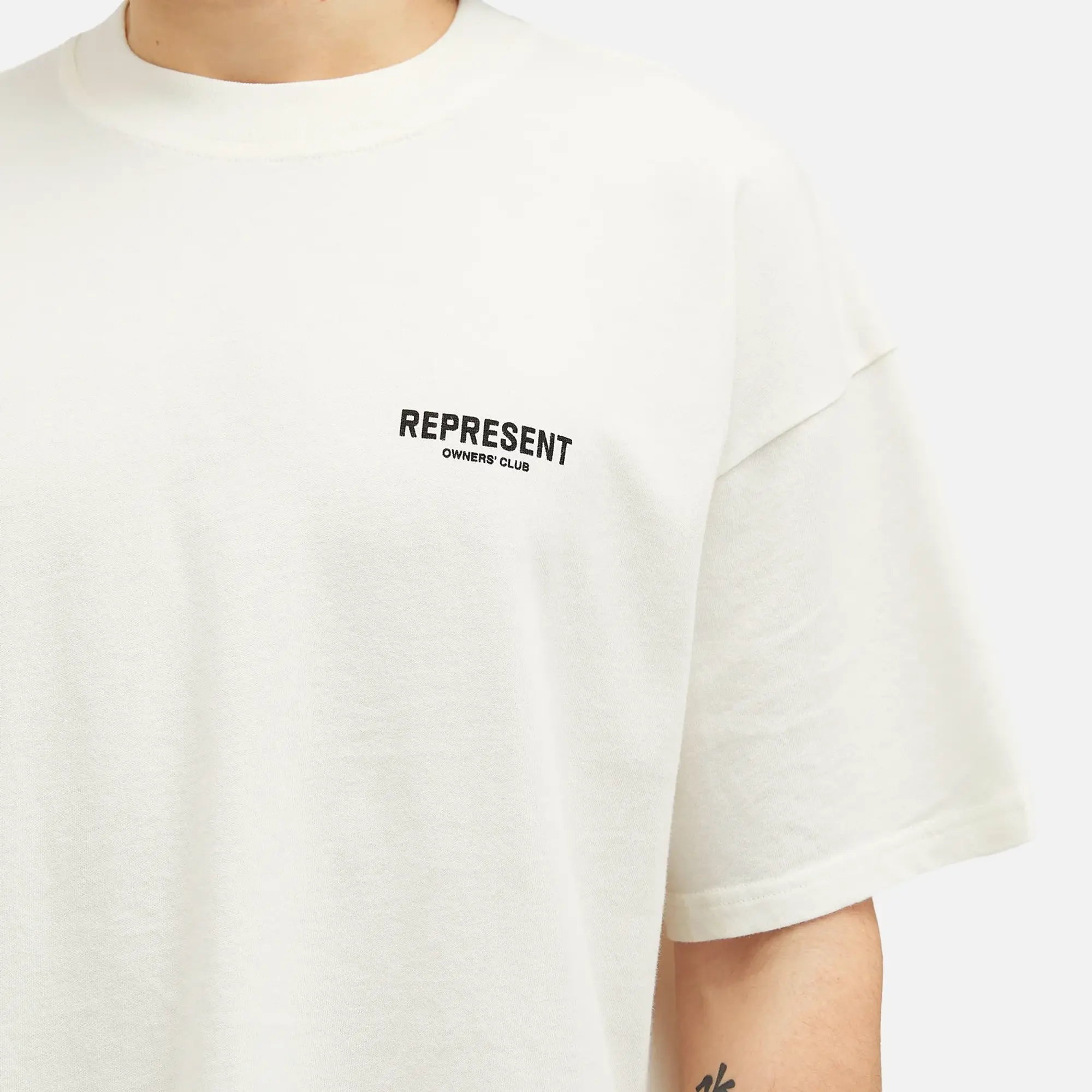 Represent Men's Owners Club T-Shirt Flat White