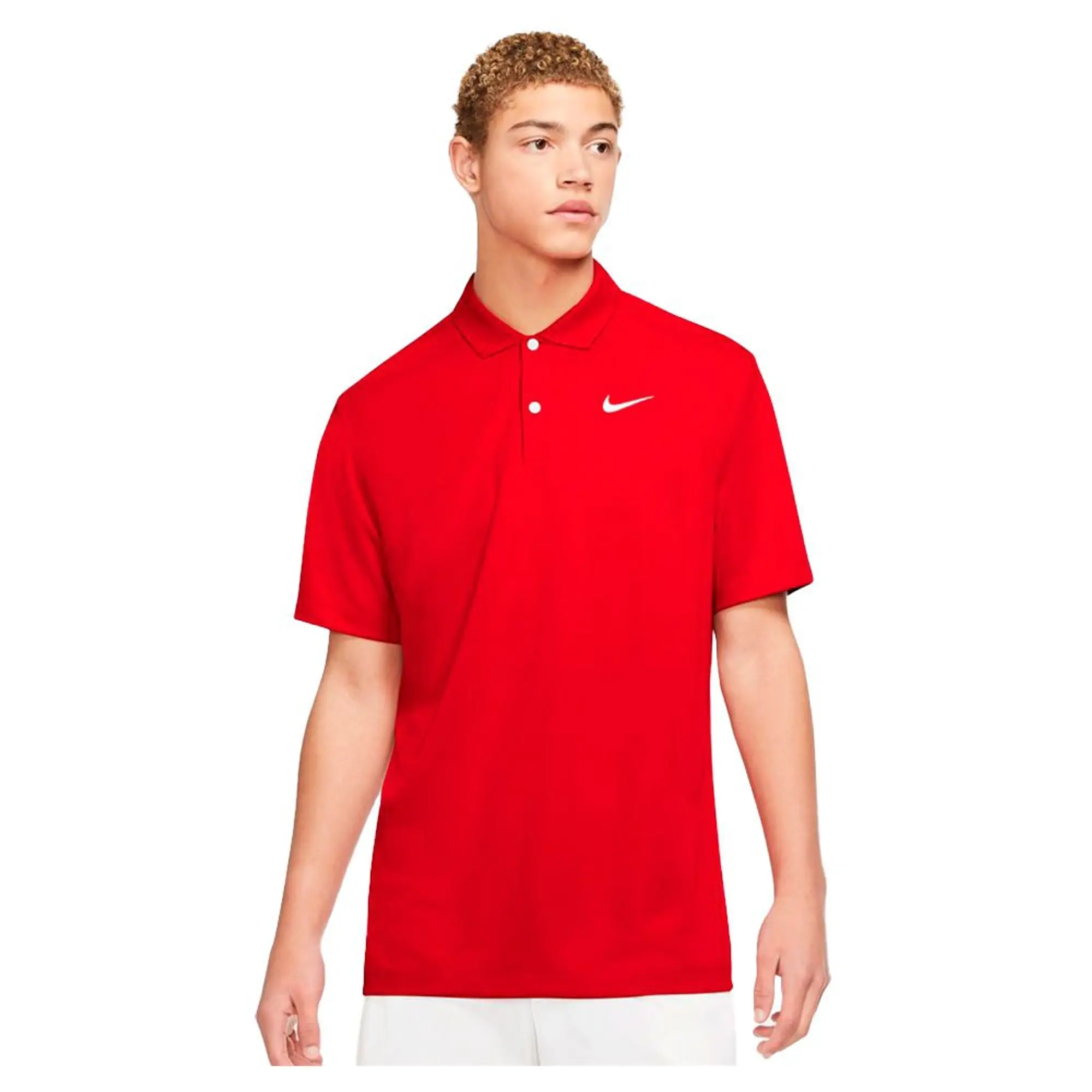 Nike Court Dri Fit Solid Short Sleeve Polo