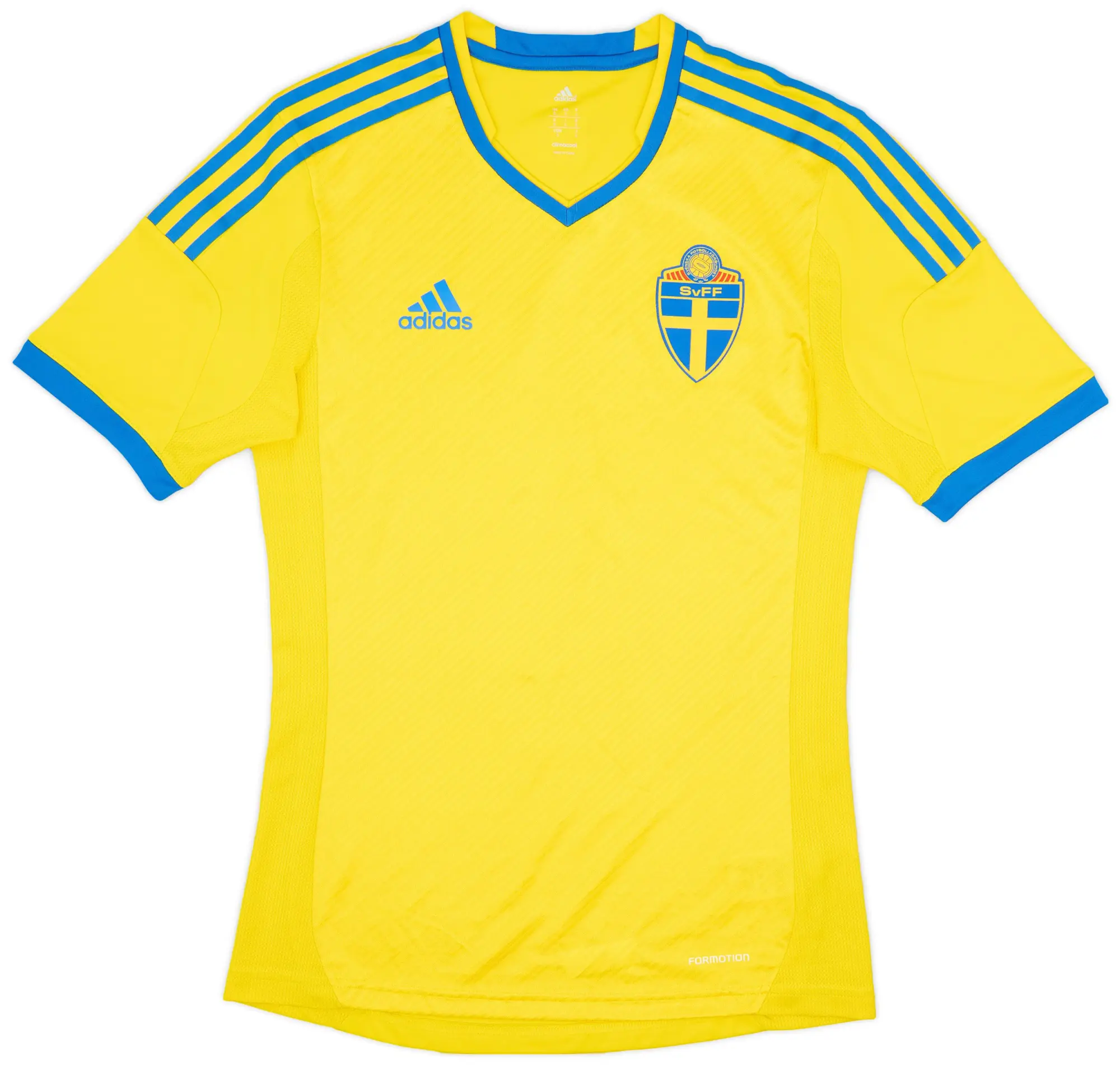 adidas 2013 Sweden Authentic Home Shirt - 7/10 - (S)