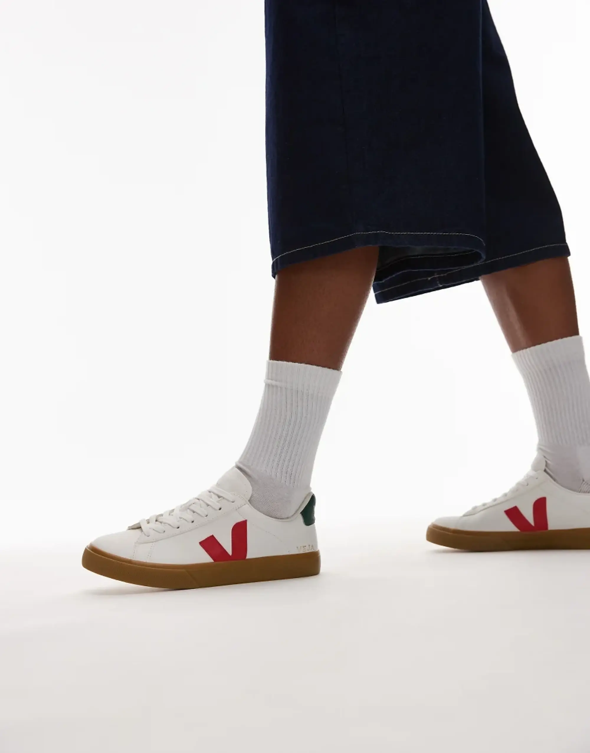 Sneakers Veja Campo Chromefree Leather White Pekin Poker Natural Eur 44