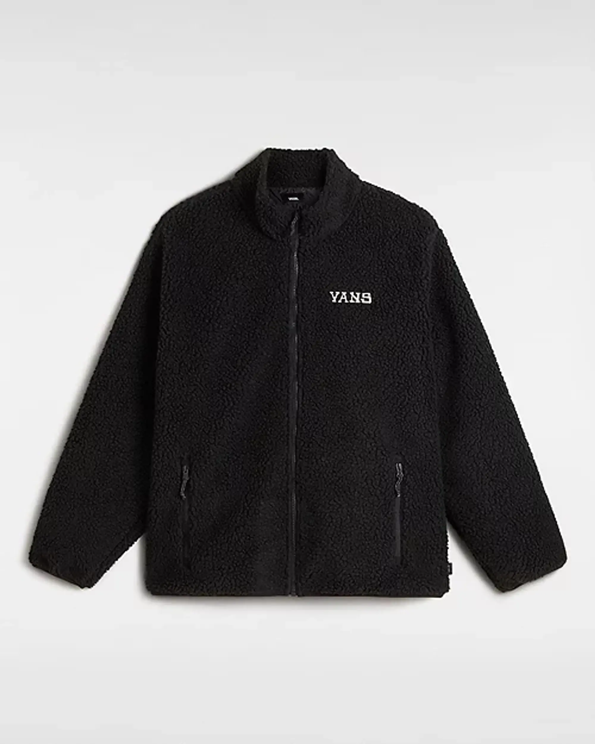 Vans Nimi Full Zip Sherpa Jacket (Black) Men Black