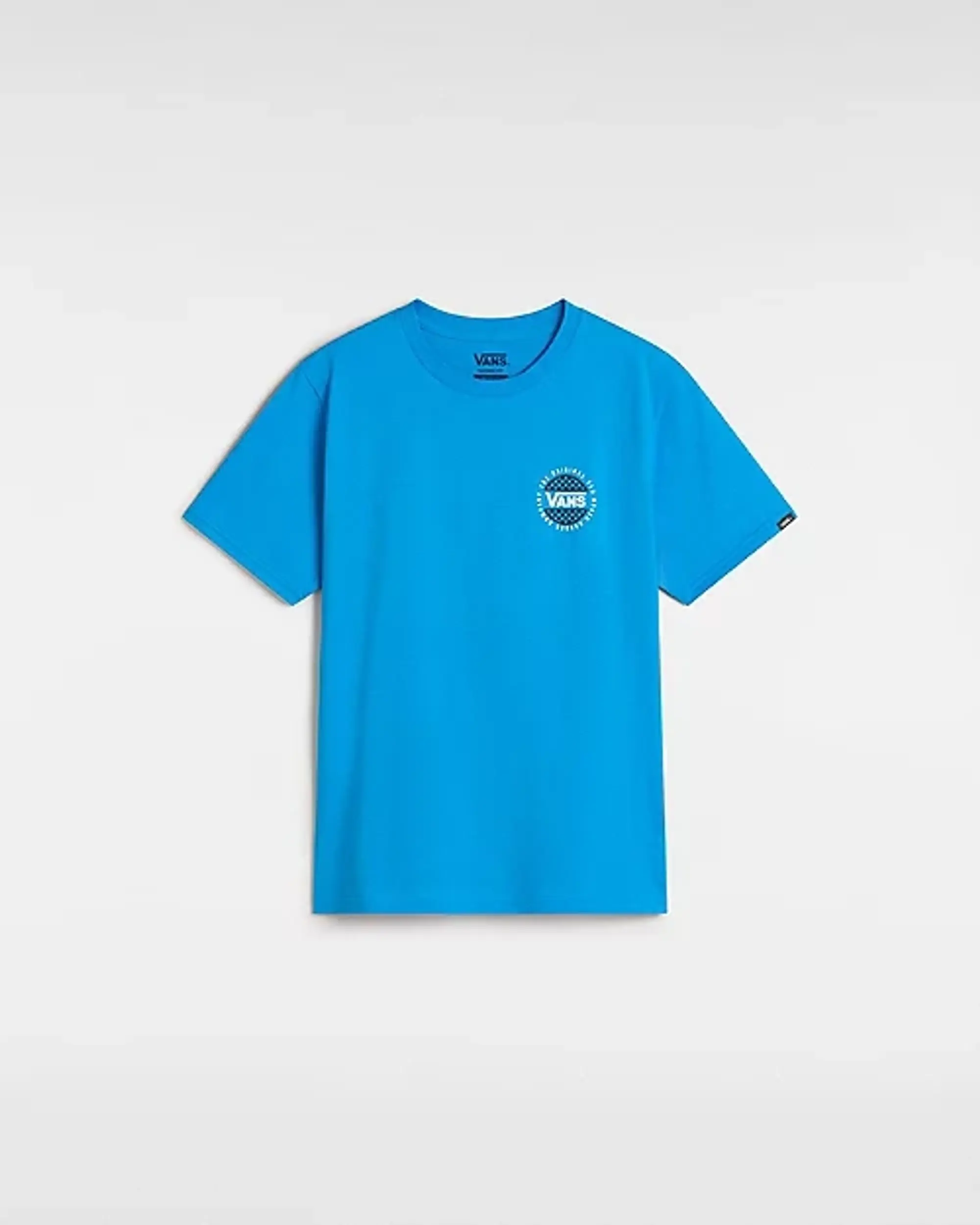 Vans Kids Rubber Co T-Shirt (Ibiza Blue) Boys Blue