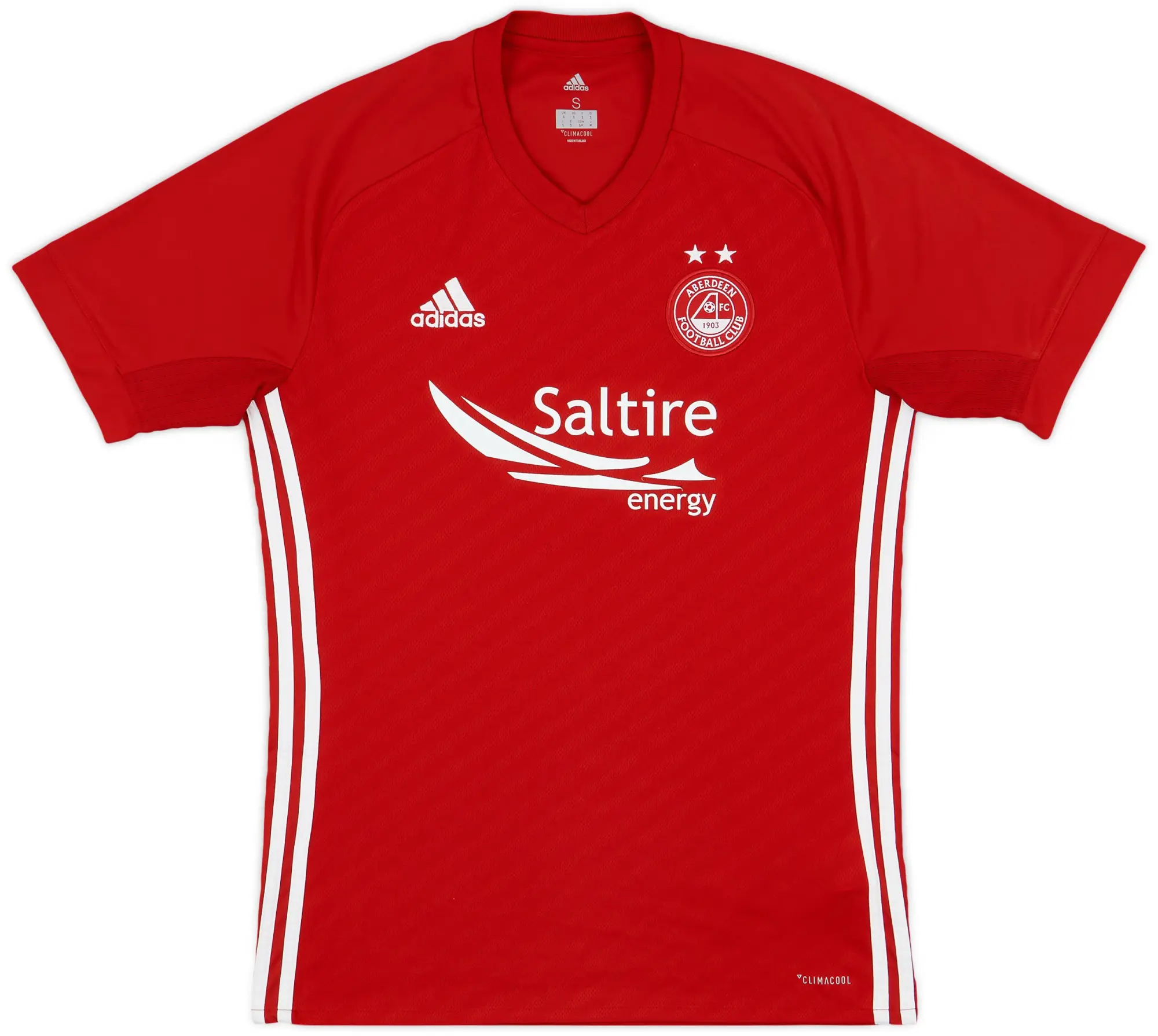 adidas 2017-18 Aberdeen Home Shirt - 8/10 - (S)