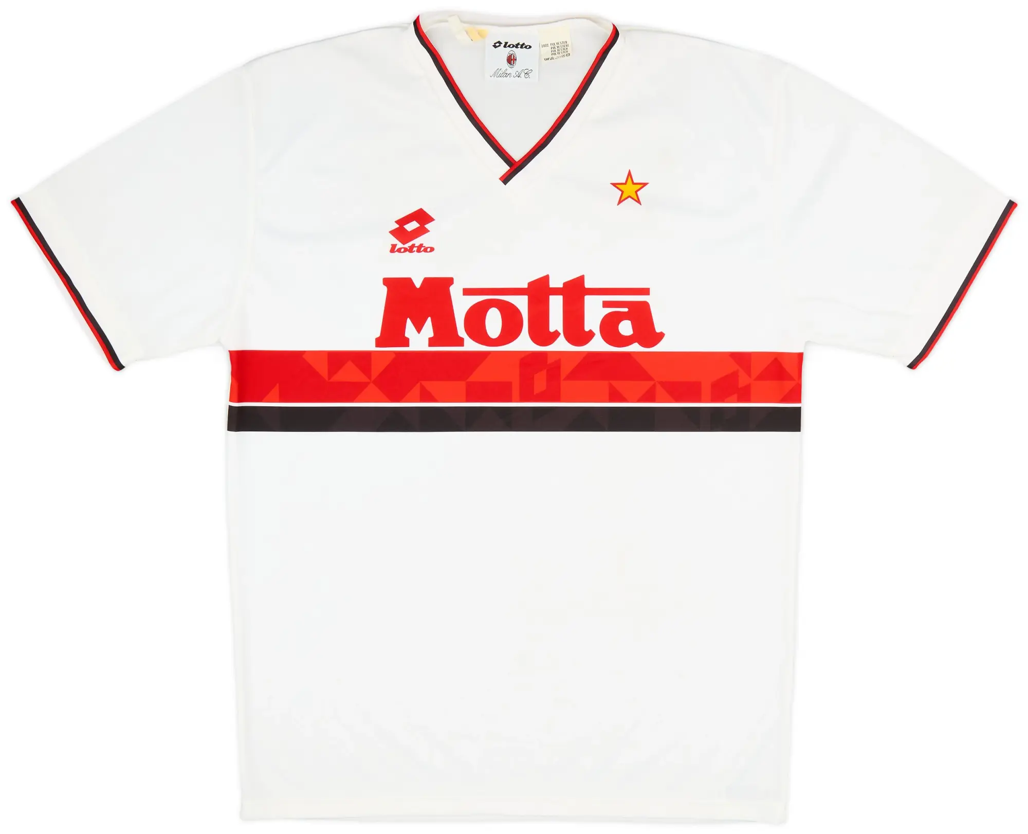 Lotto 1993-94 AC Milan Away Shirt - 5/10 - (XL)
