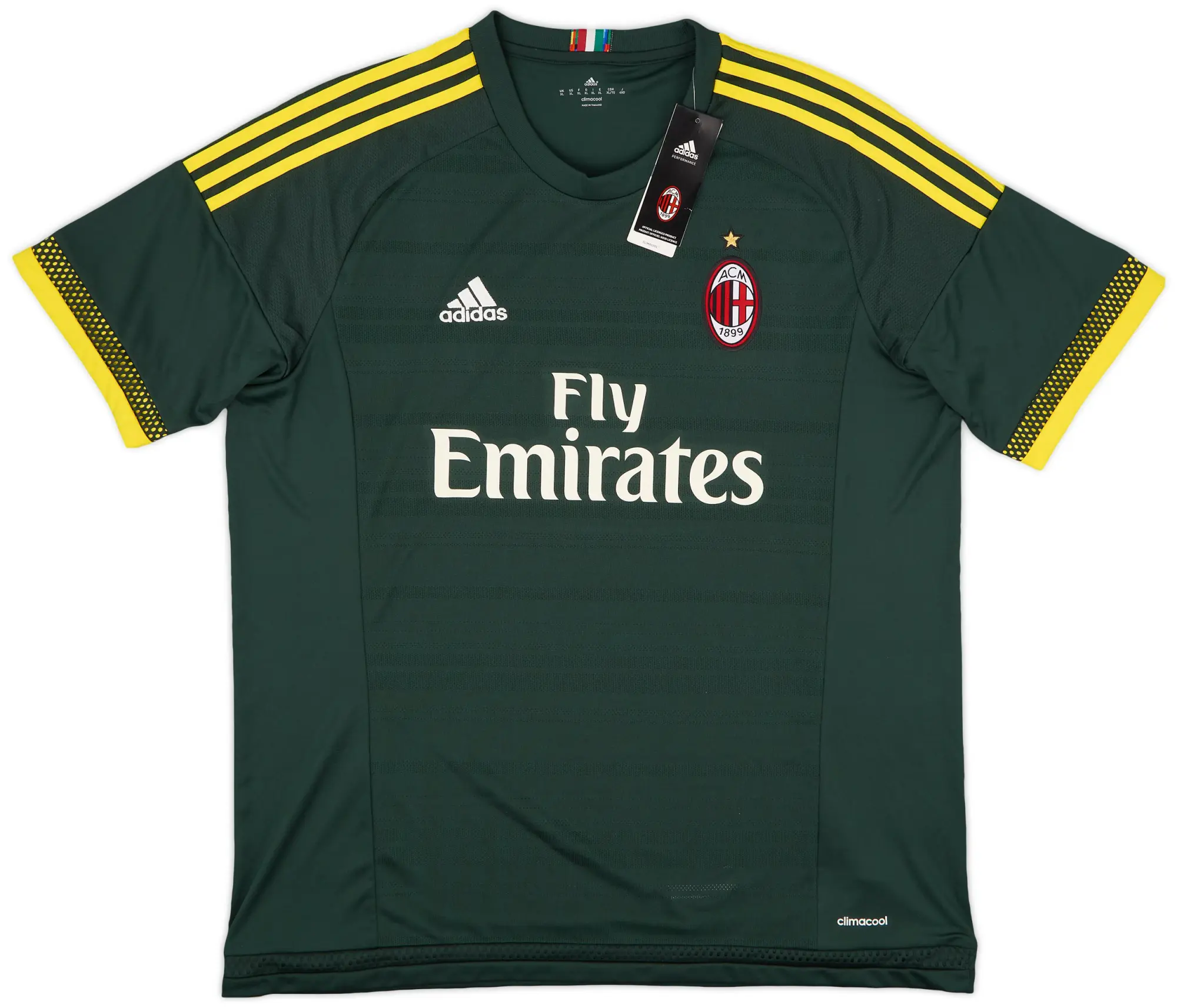 adidas 2015-16 AC Milan Third Shirt (XL)