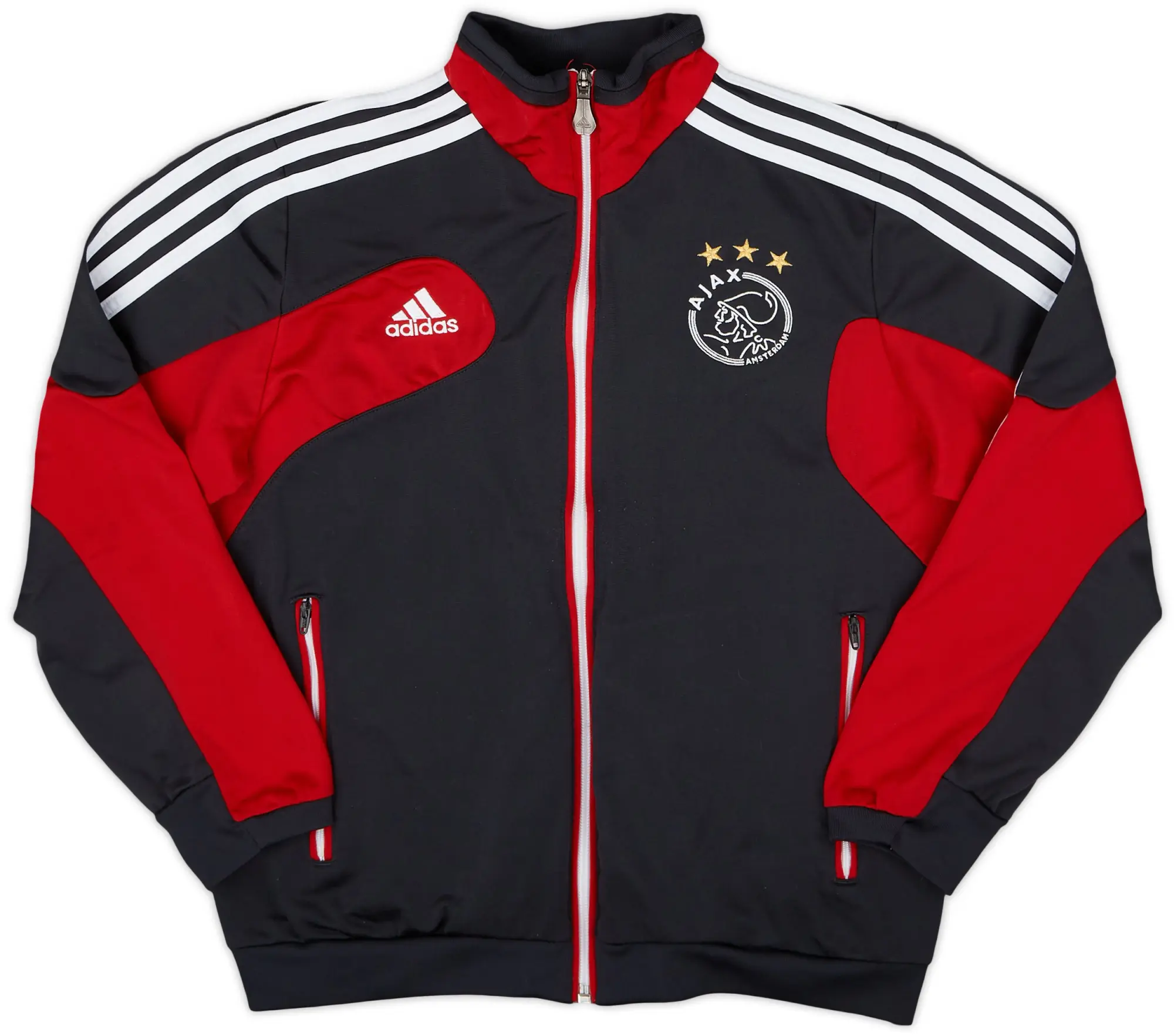 2003/04 store AJAX AMSTERDAM Vintage adidas Football Track Top Full Zip Jacket XL