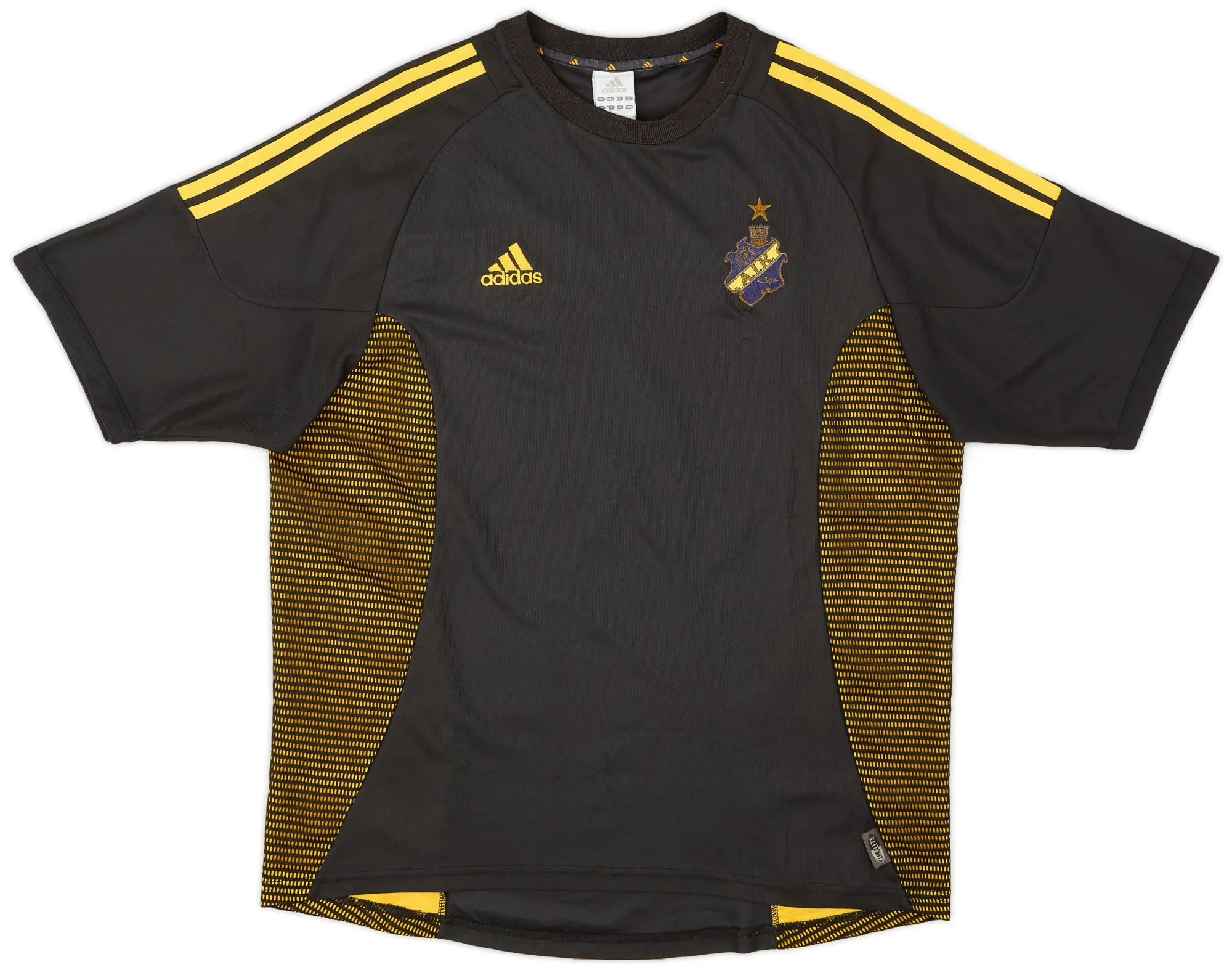 adidas AIK Mens SS Home Shirt 2002/03