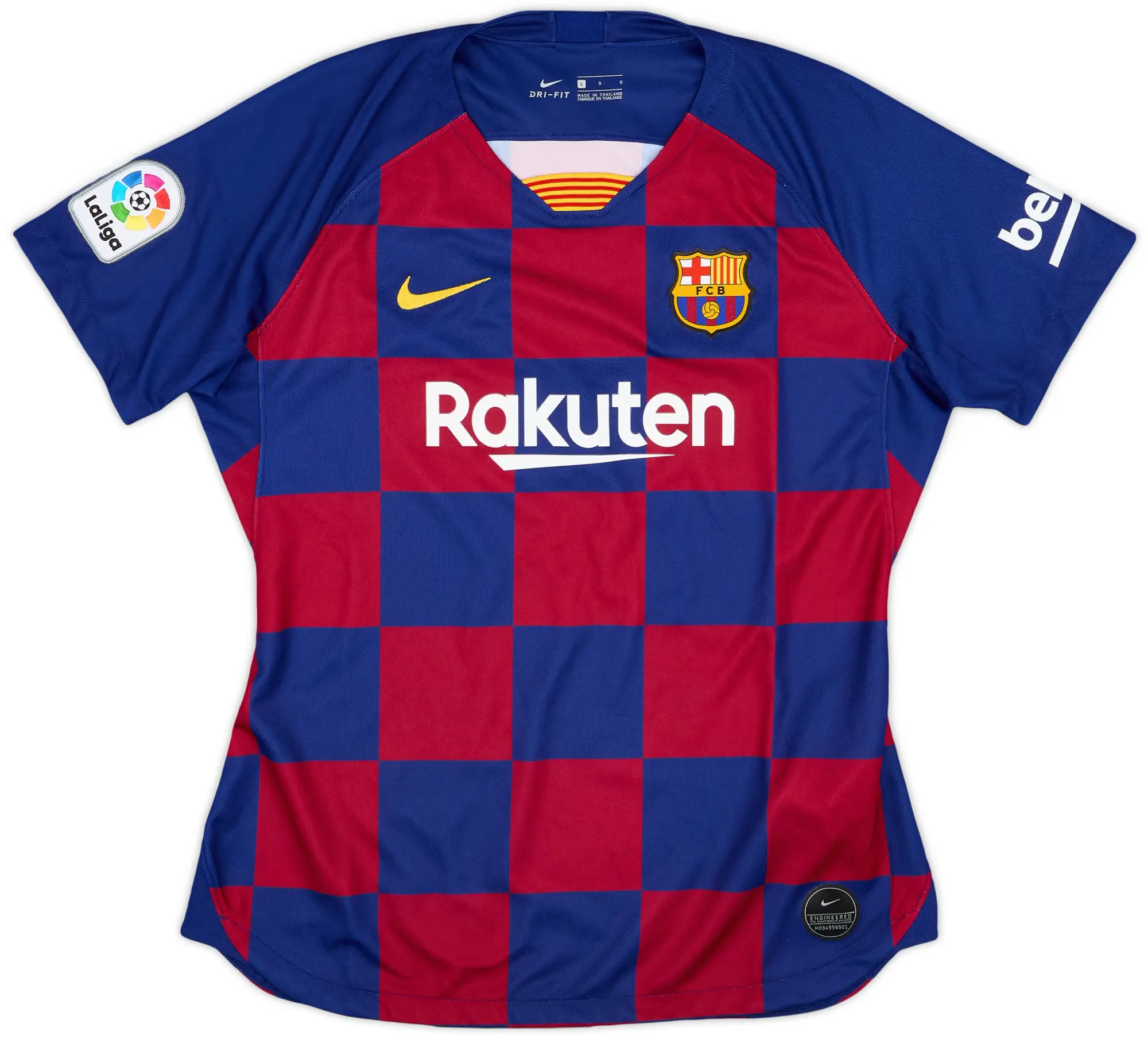 Nike 2019-20 Barcelona Home Shirt - 9/10 - (Women's L)