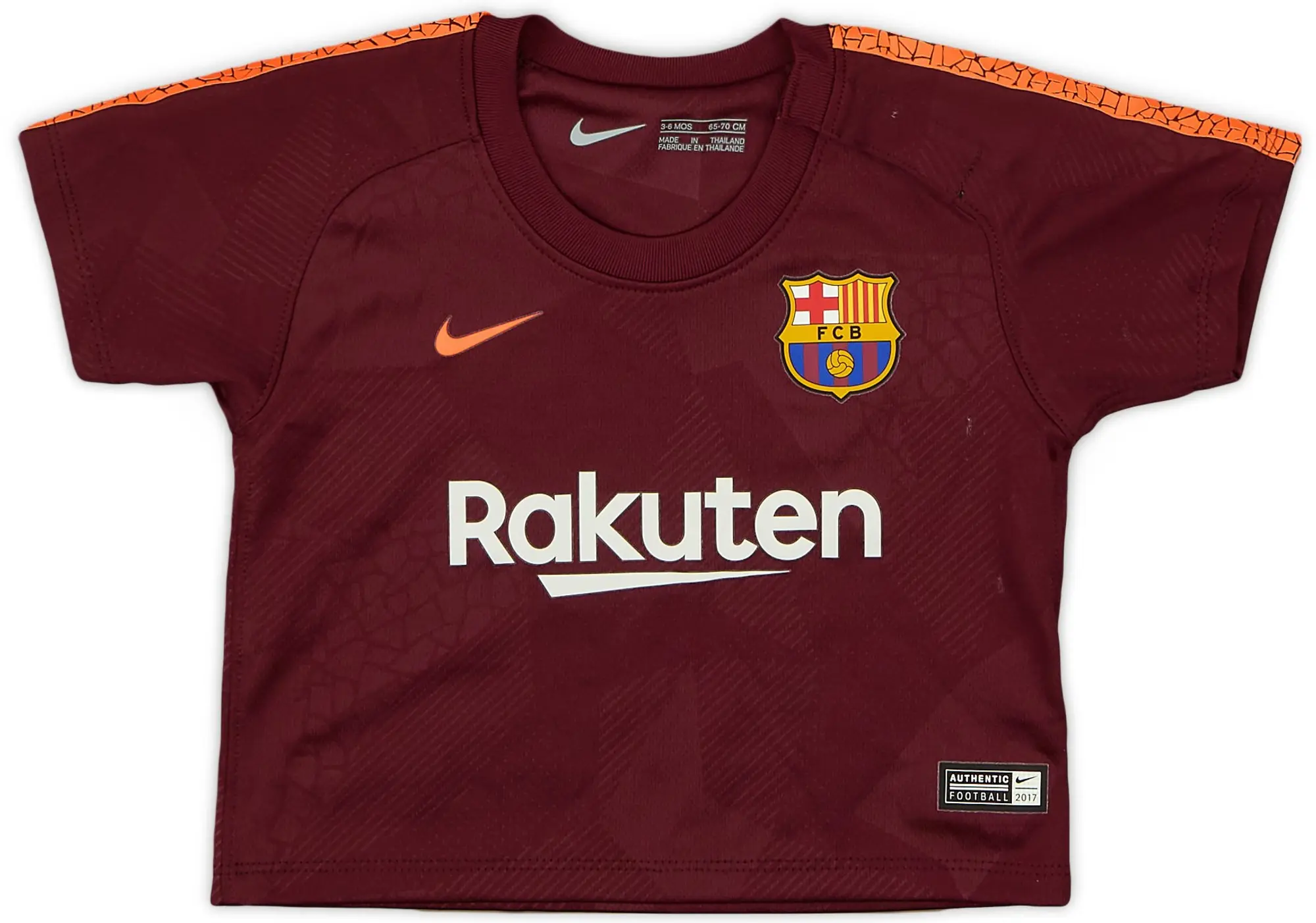 Nike 2017-18 Barcelona Third Shirt - 7/10 - (3-6 Months)