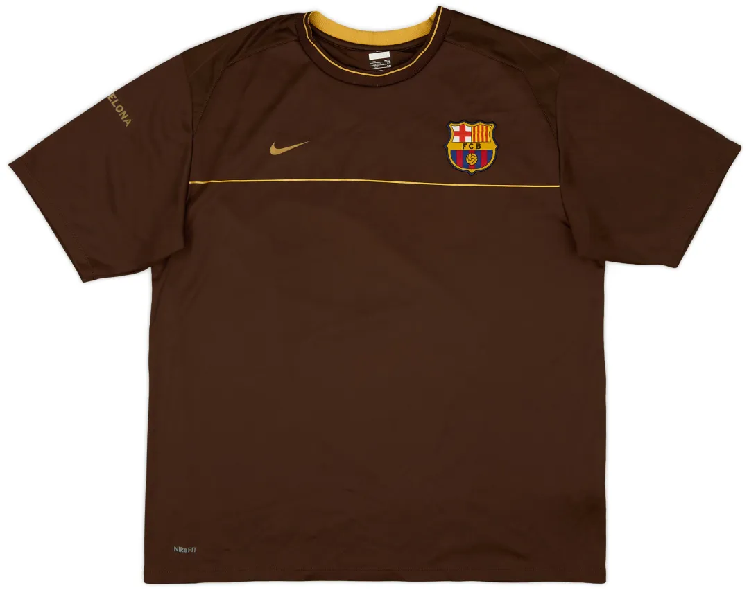 Nike Barcelona Mens SS Home Shirt 2008/09 | BARTR0-855 | FOOTY.COM