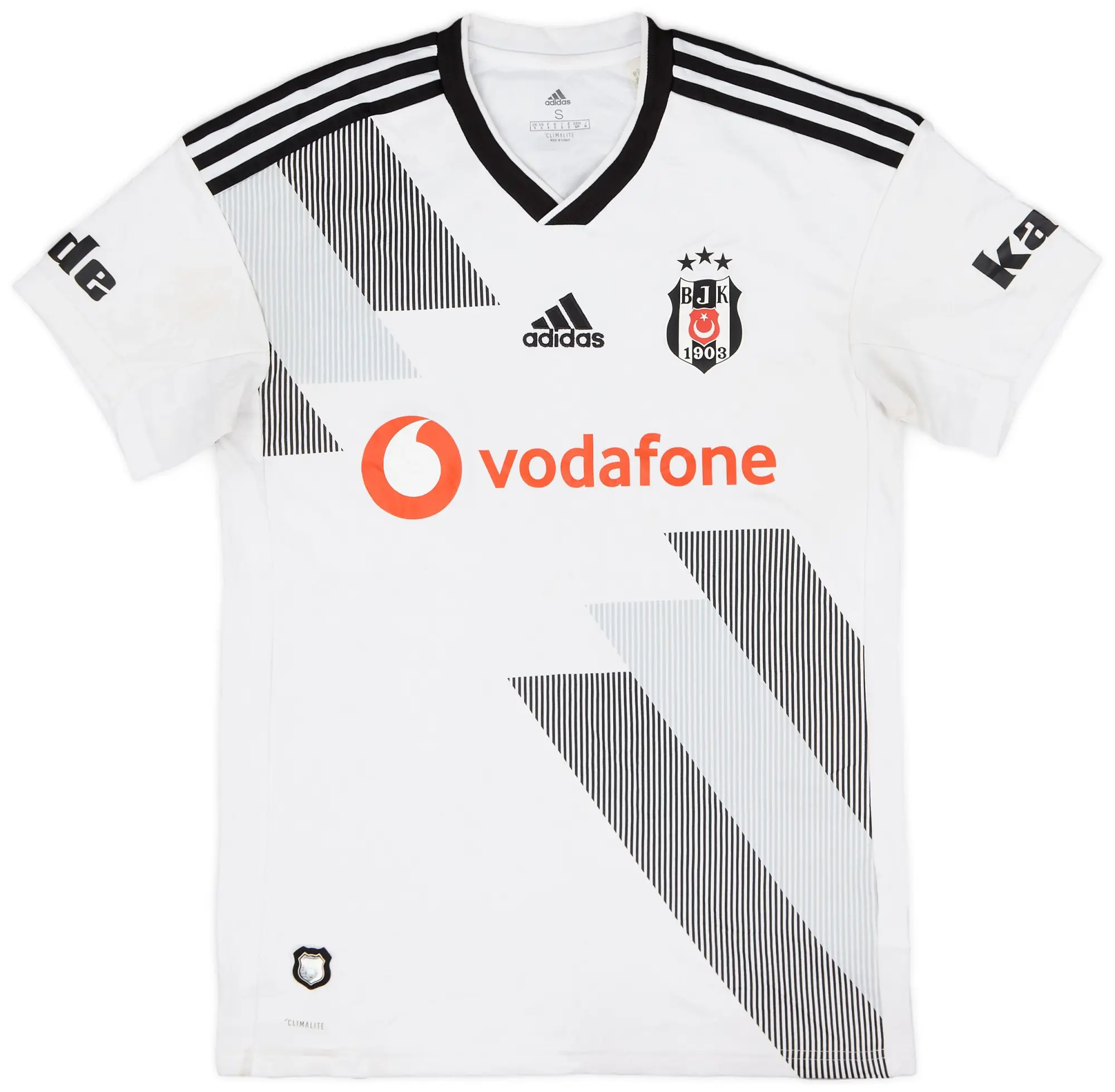 adidas 2019-20 Besiktas Home Shirt - 8/10 - (S)