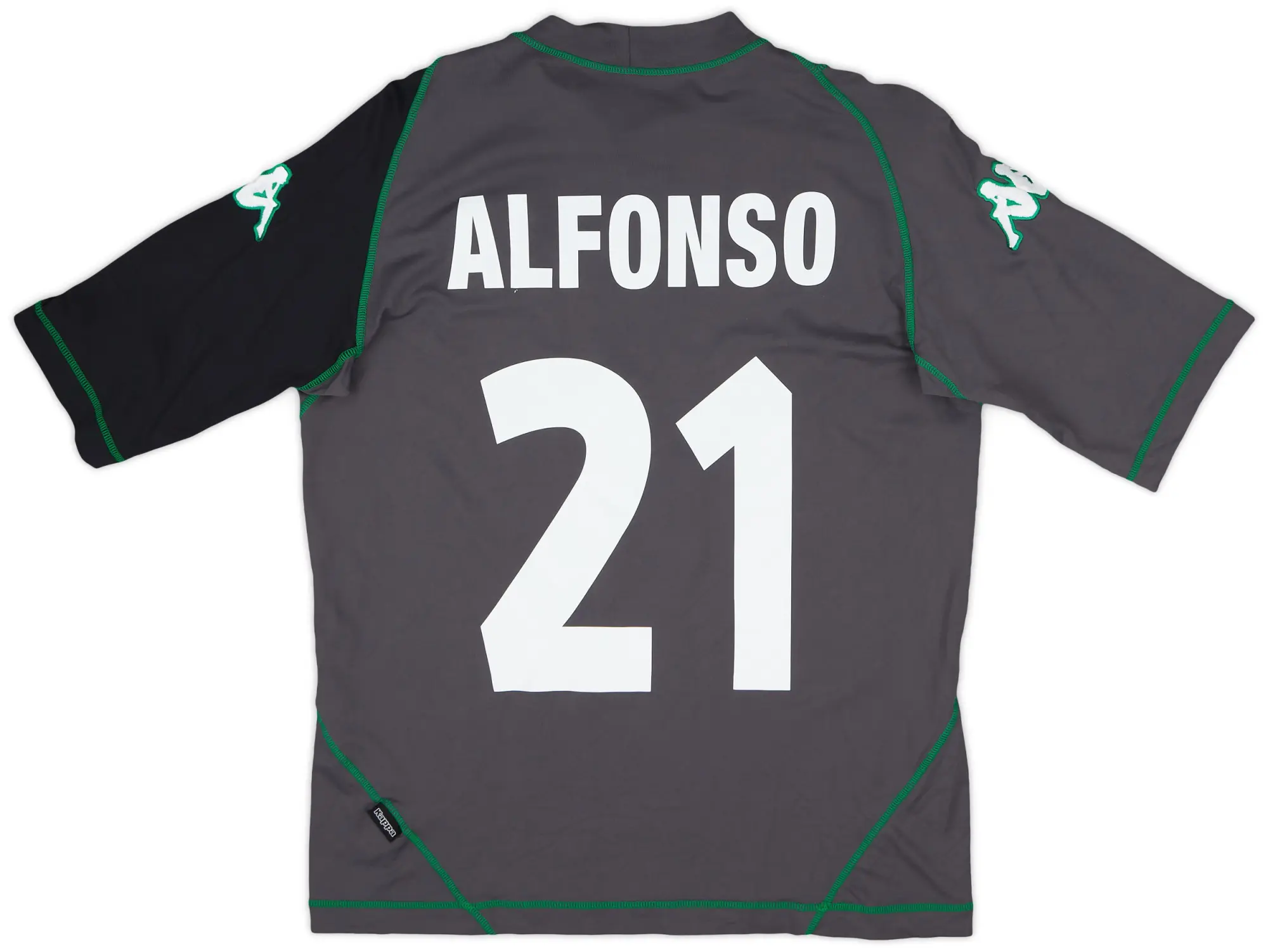 Kappa 2003-04 Real Betis Third Shirt Alfonso #21 - 9/10 - (XL)