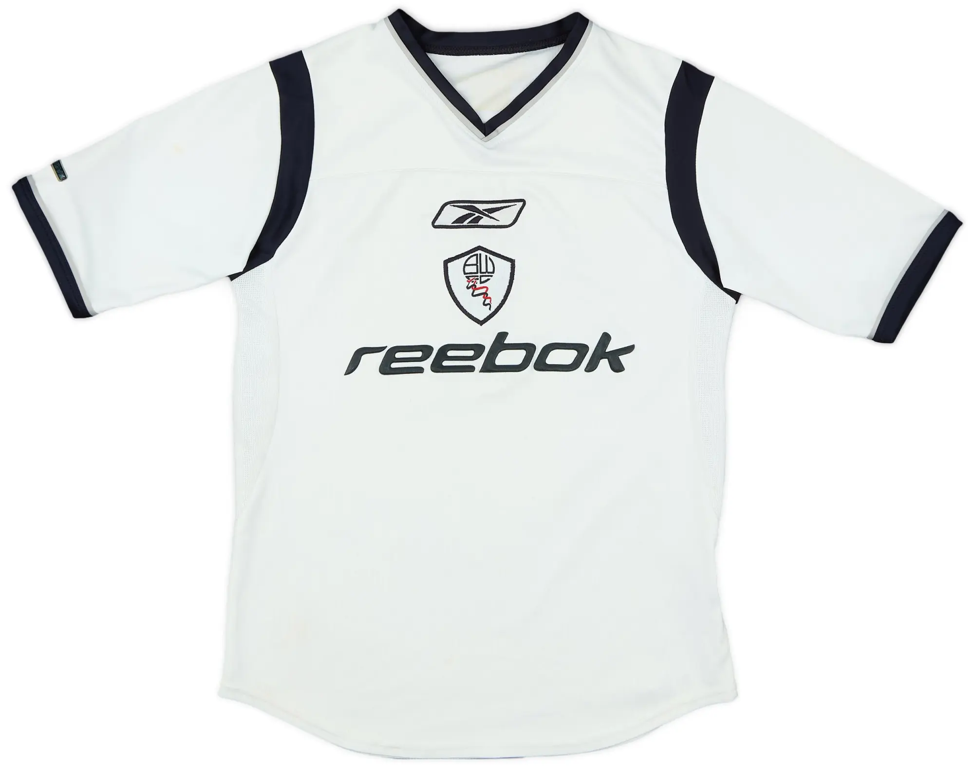 Reebok 2001-03 Bolton Home Shirt - 5/10 - (XL.Boys)