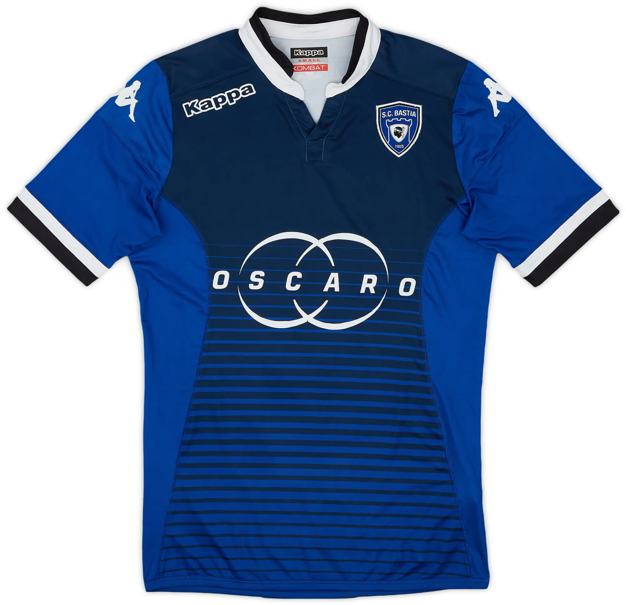Kappa 2015-16 Bastia Home Shirt - 8/10 - (S)