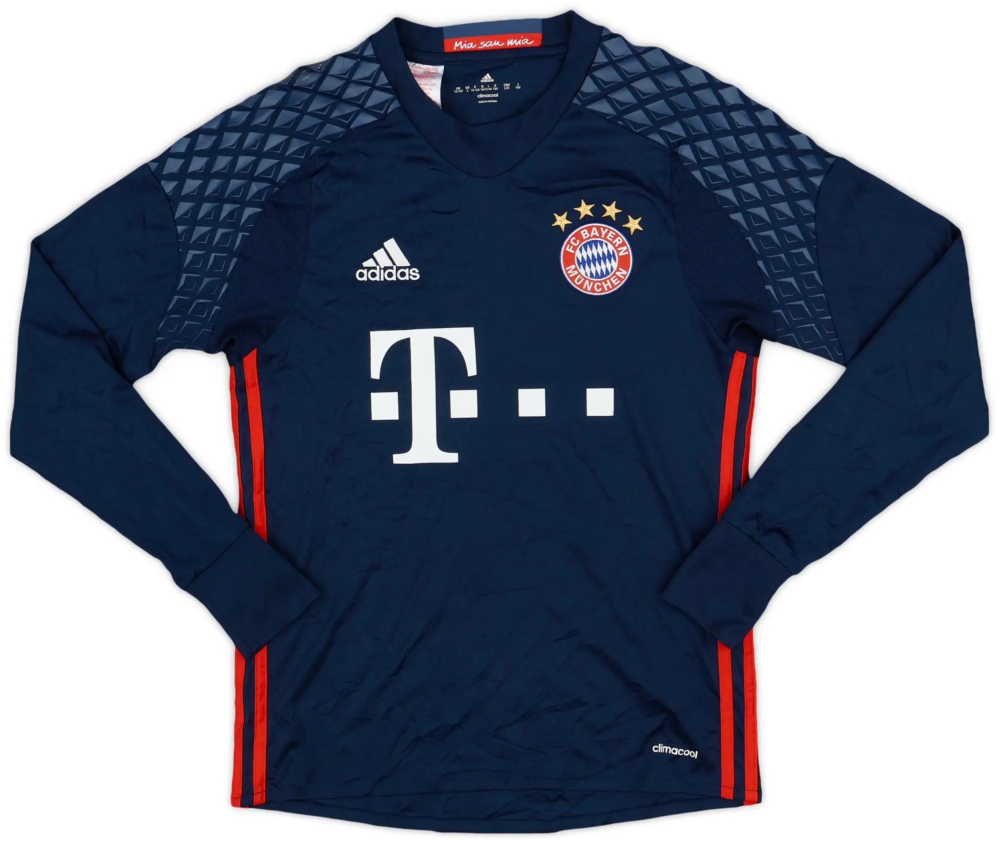 adidas 2016-17 Bayern Munich GK Shirt - 8/10 - (L.Boys)