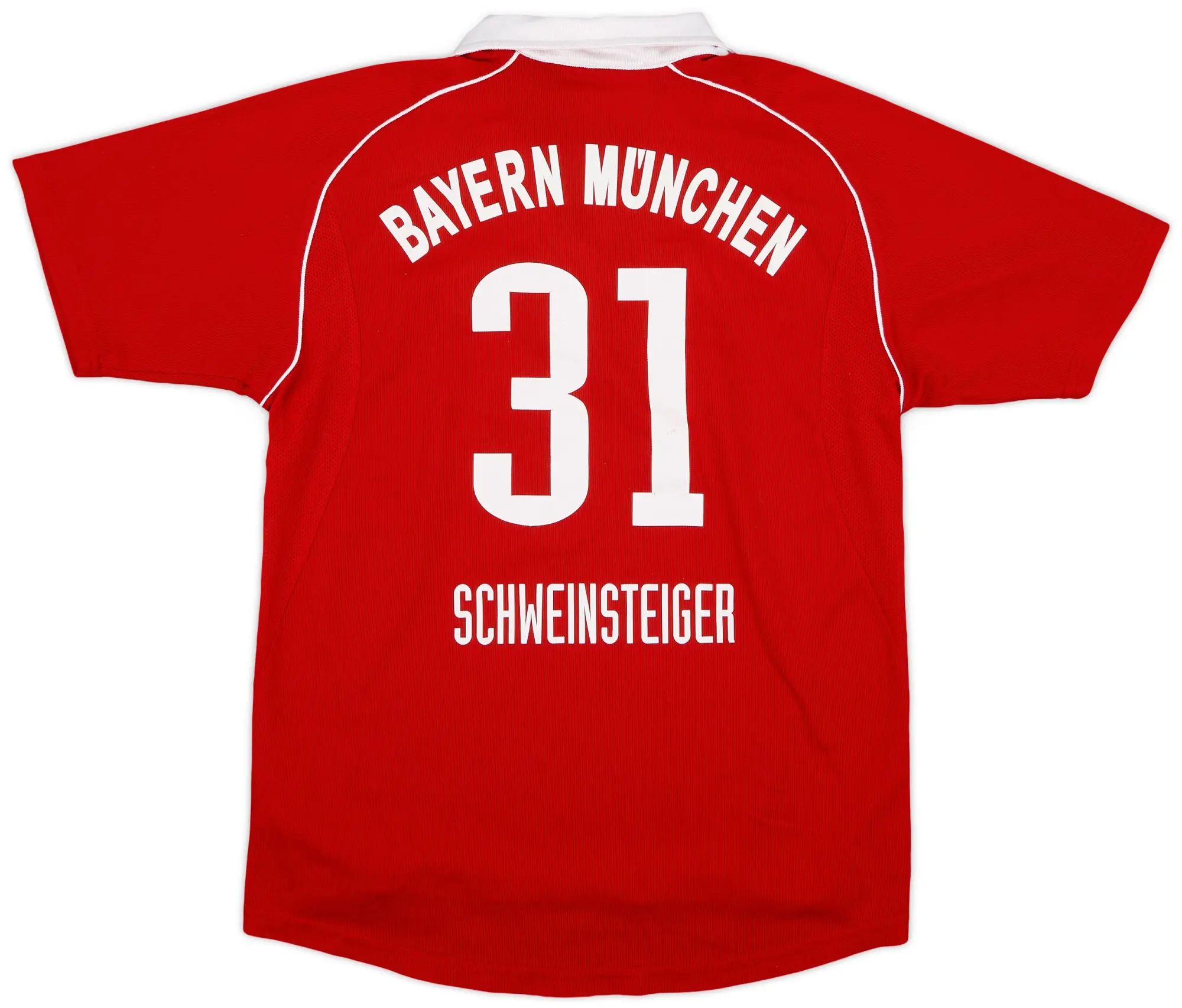 adidas 2005-06 Bayern Munich Home Shirt Schweinsteiger #31 - 6/10 - (XL.Boys)