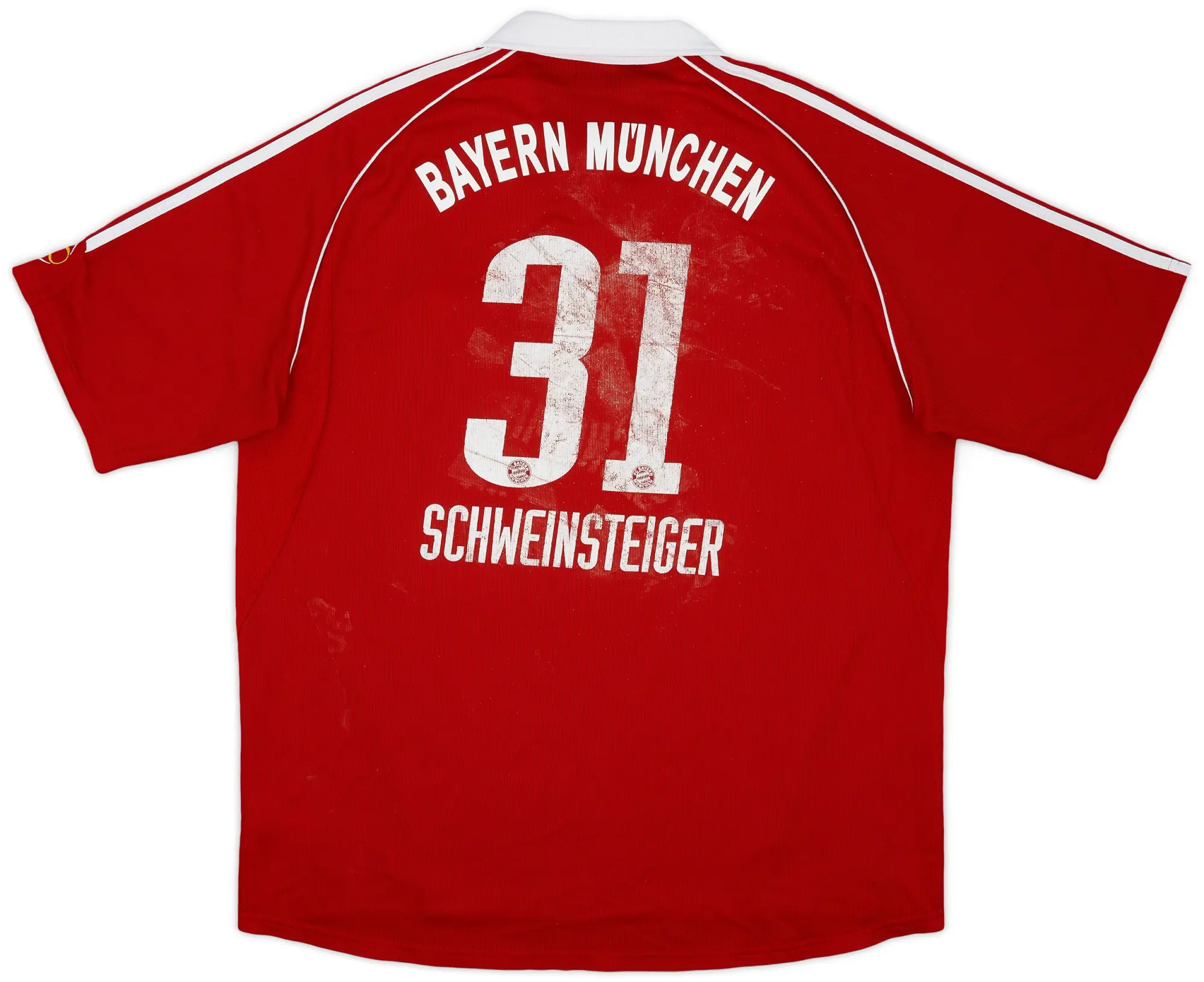 adidas 2005-06 Bayern Munich Home Shirt Schweinsteiger #31 - 4/10 - (XXL)