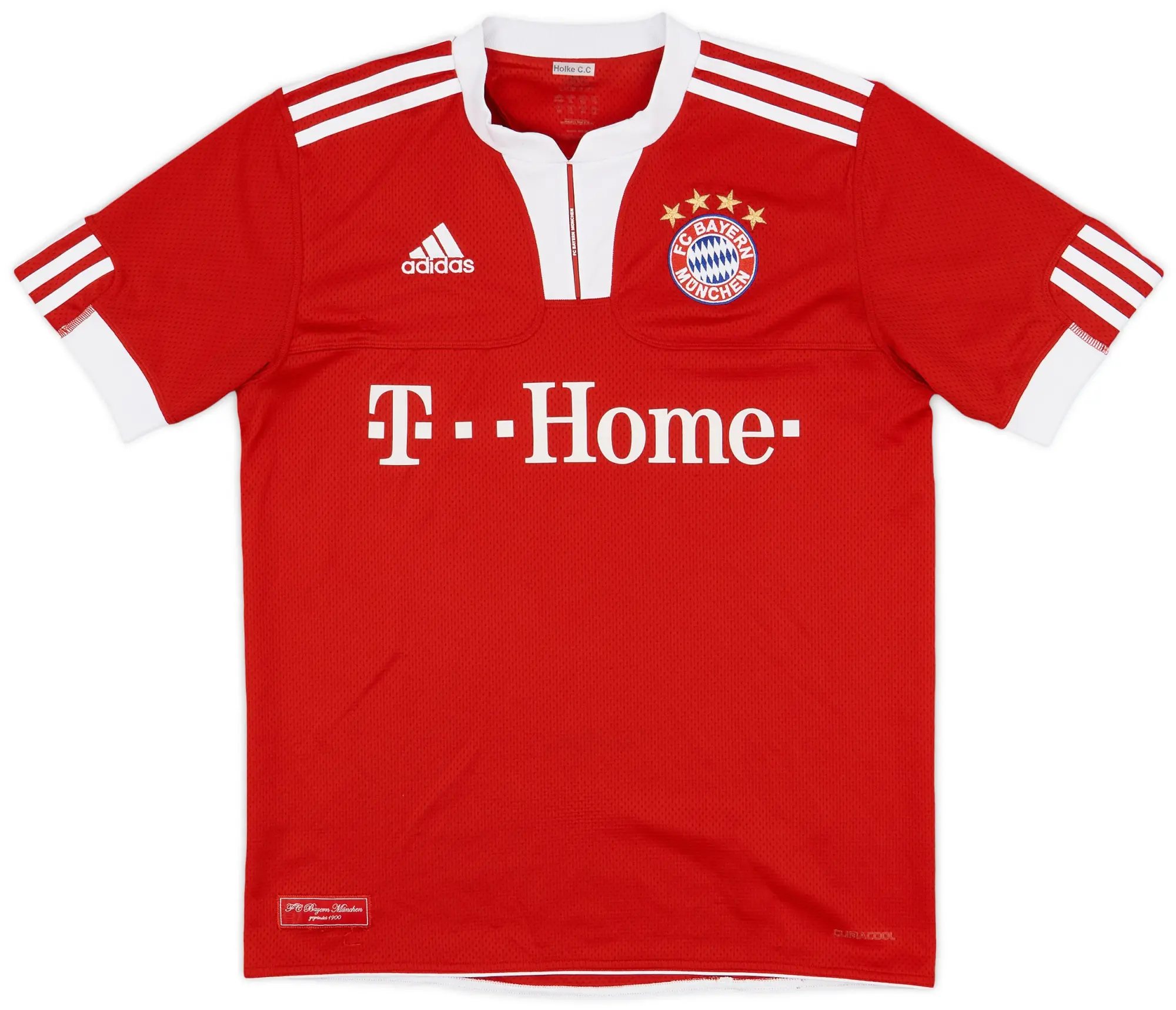 adidas 2009-10 Bayern Munich Home Shirt - 7/10 - (XL.Boys)