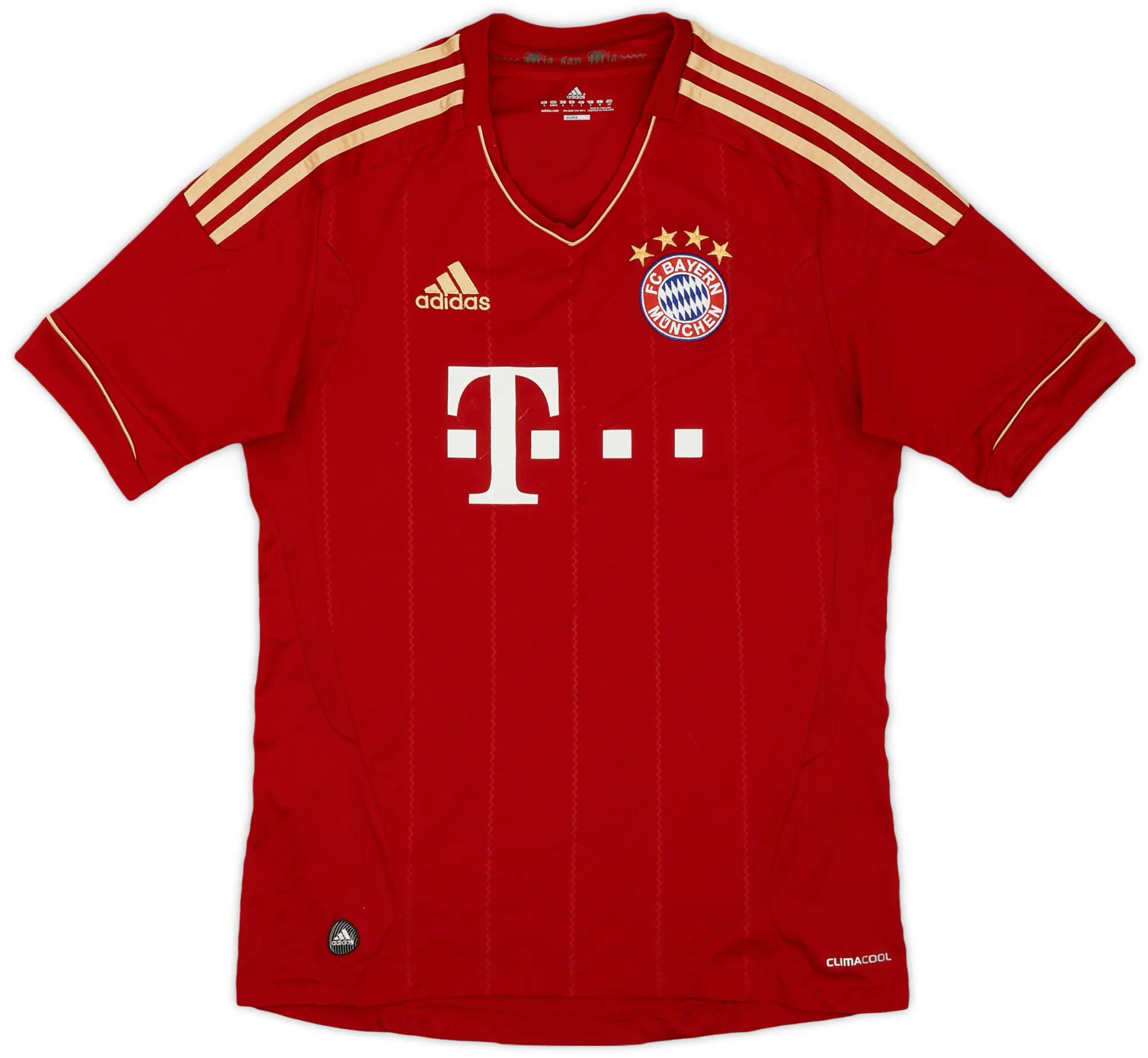 adidas 2011-13 Bayern Munich Home Shirt - 4/10 - (S)