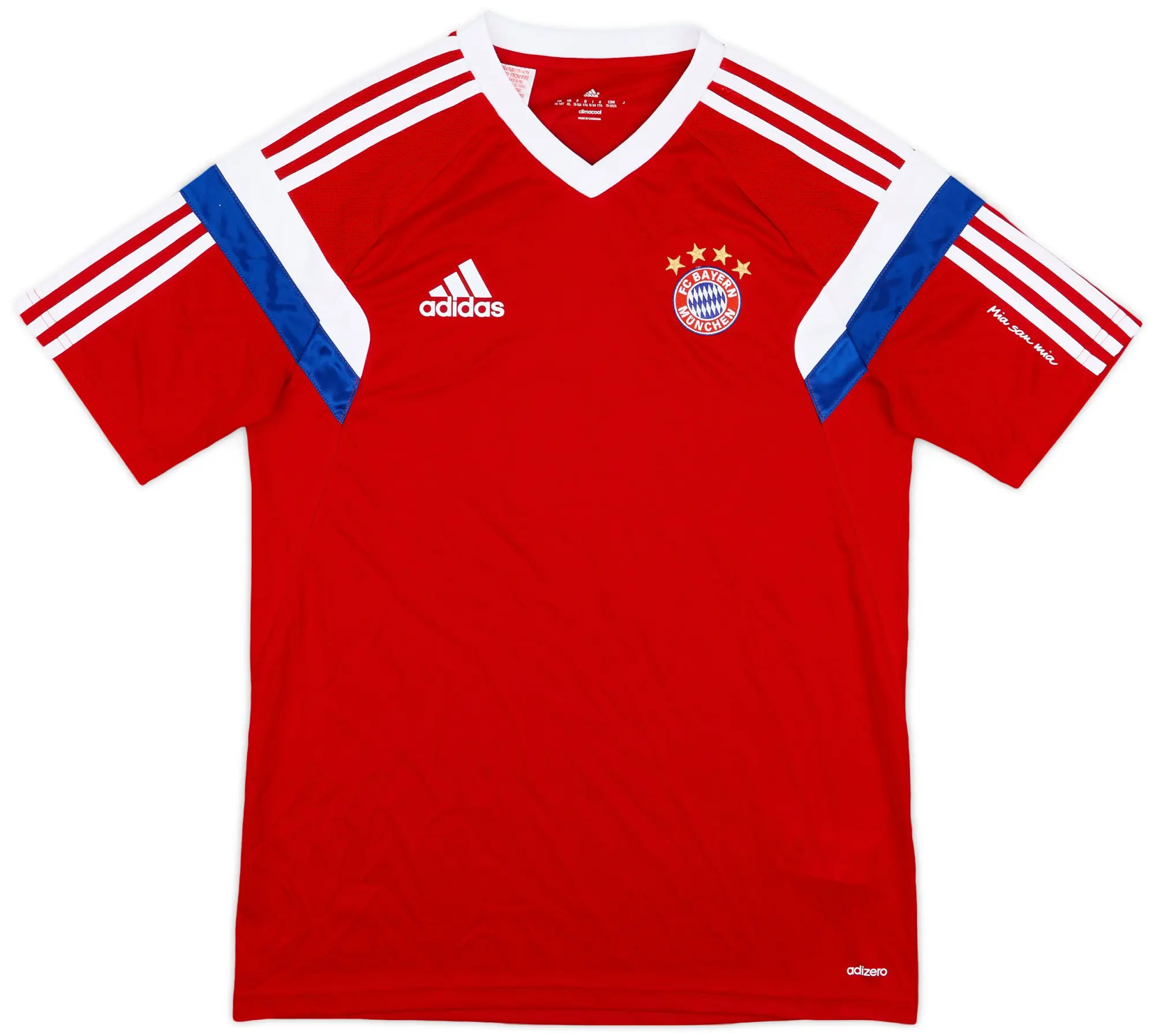 adidas 2014-15 Bayern Munich adizero Training Shirt - 9/10 - (XL.Boys)