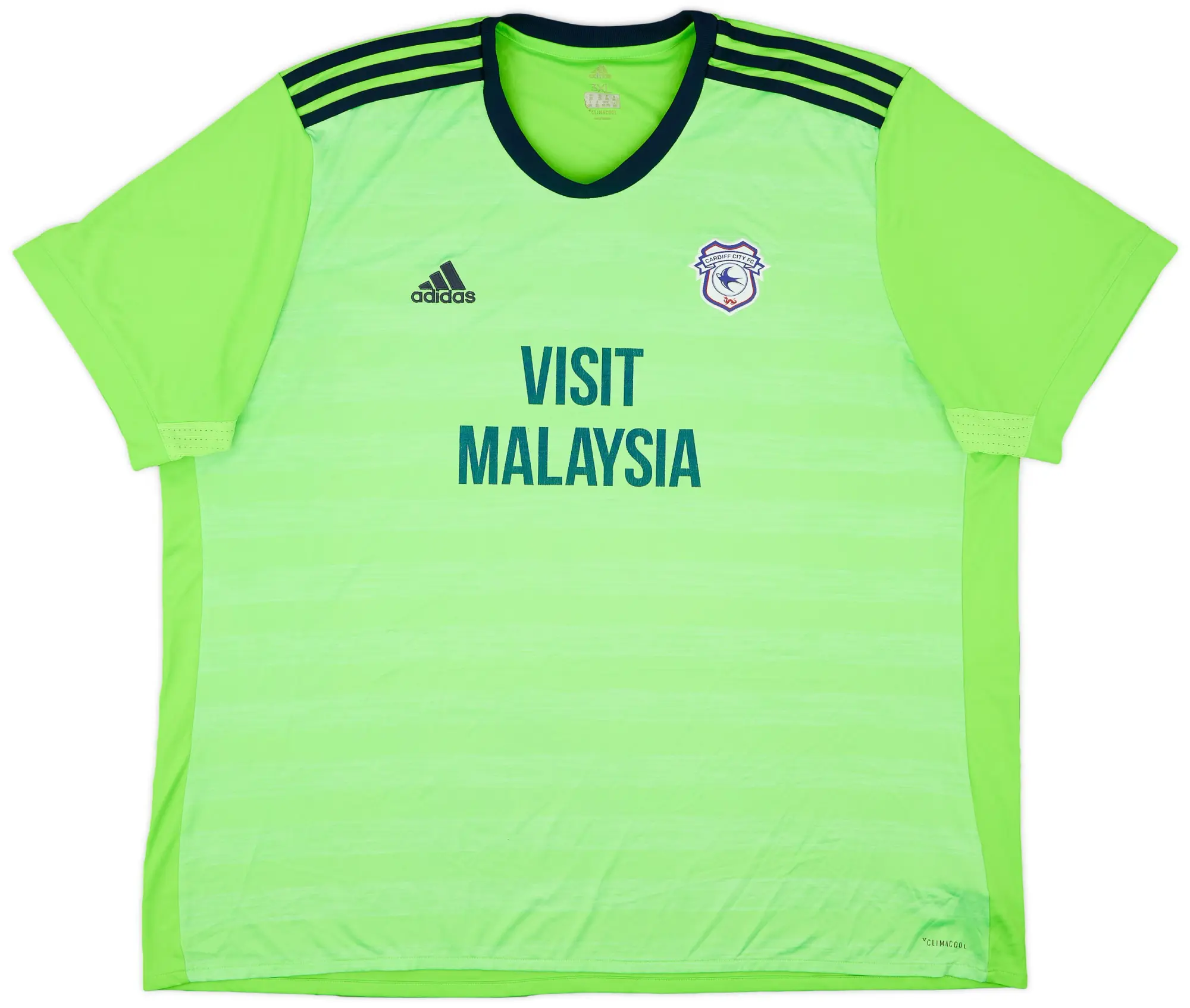 adidas 2017-18 Cardiff City Away Shirt - 6/10 - (3XL)