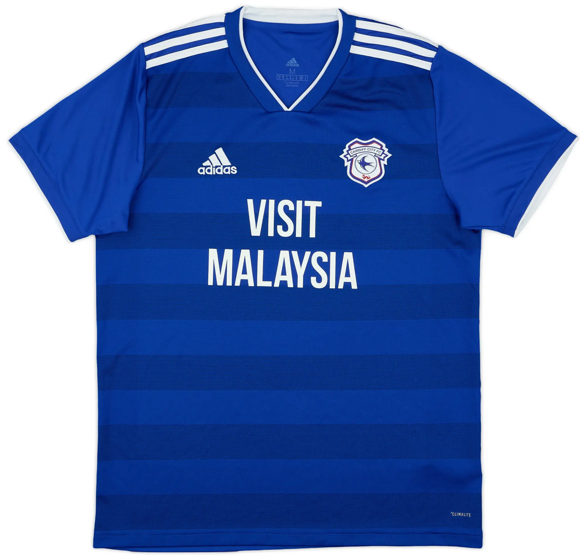 adidas 2018-19 Cardiff Home Shirt - 9/10 - (M)