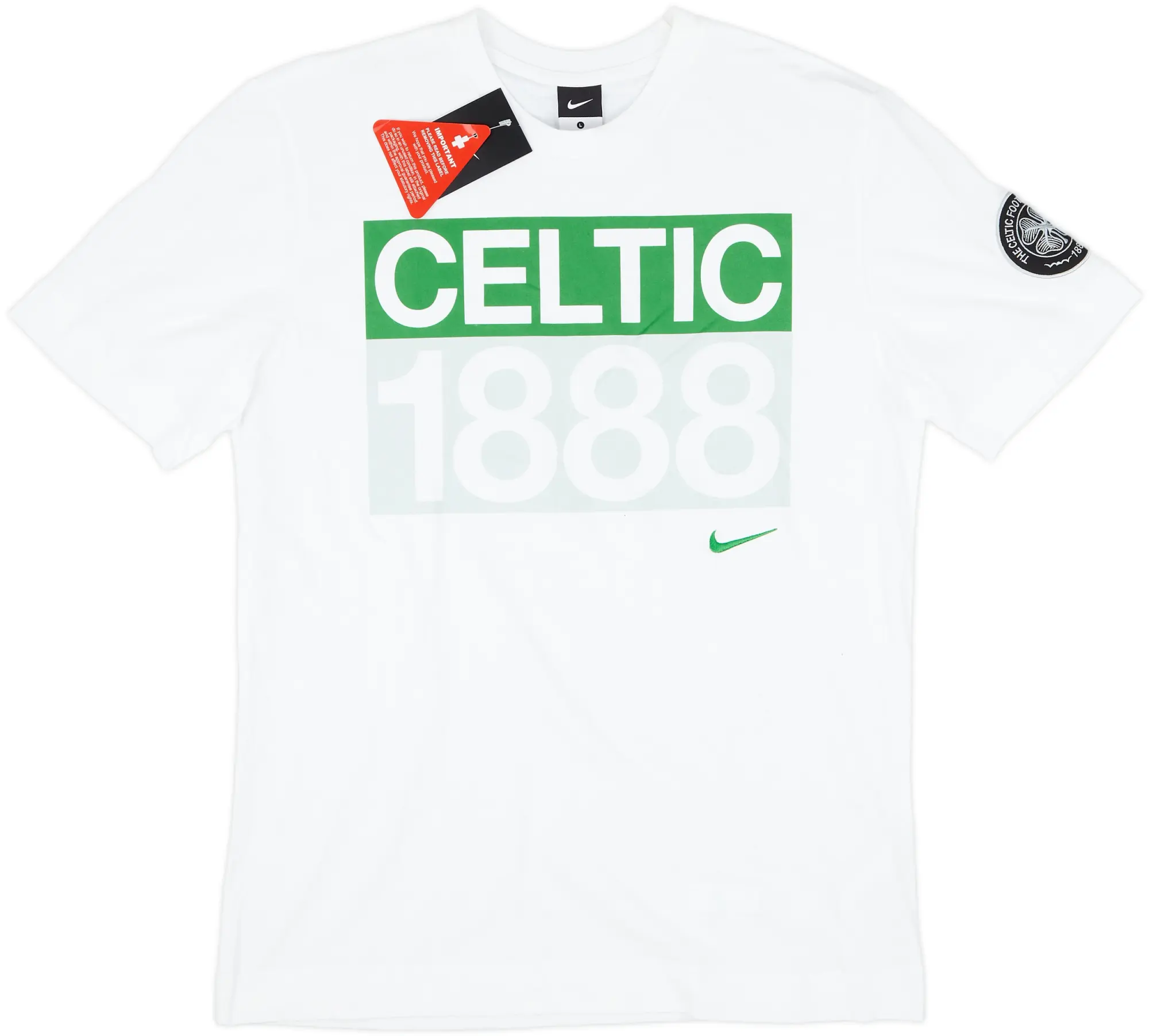 2010-11 Celtic Nike Training Shirt - 7/10 - (L)