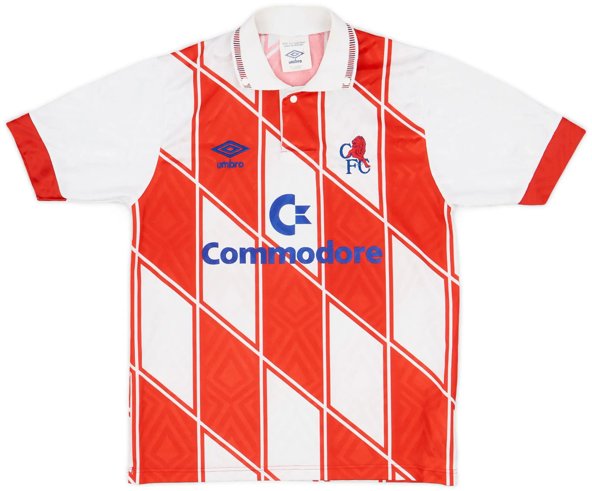 Umbro 1990-92 Chelsea Away Shirt - 8/10 - (L.Boys)