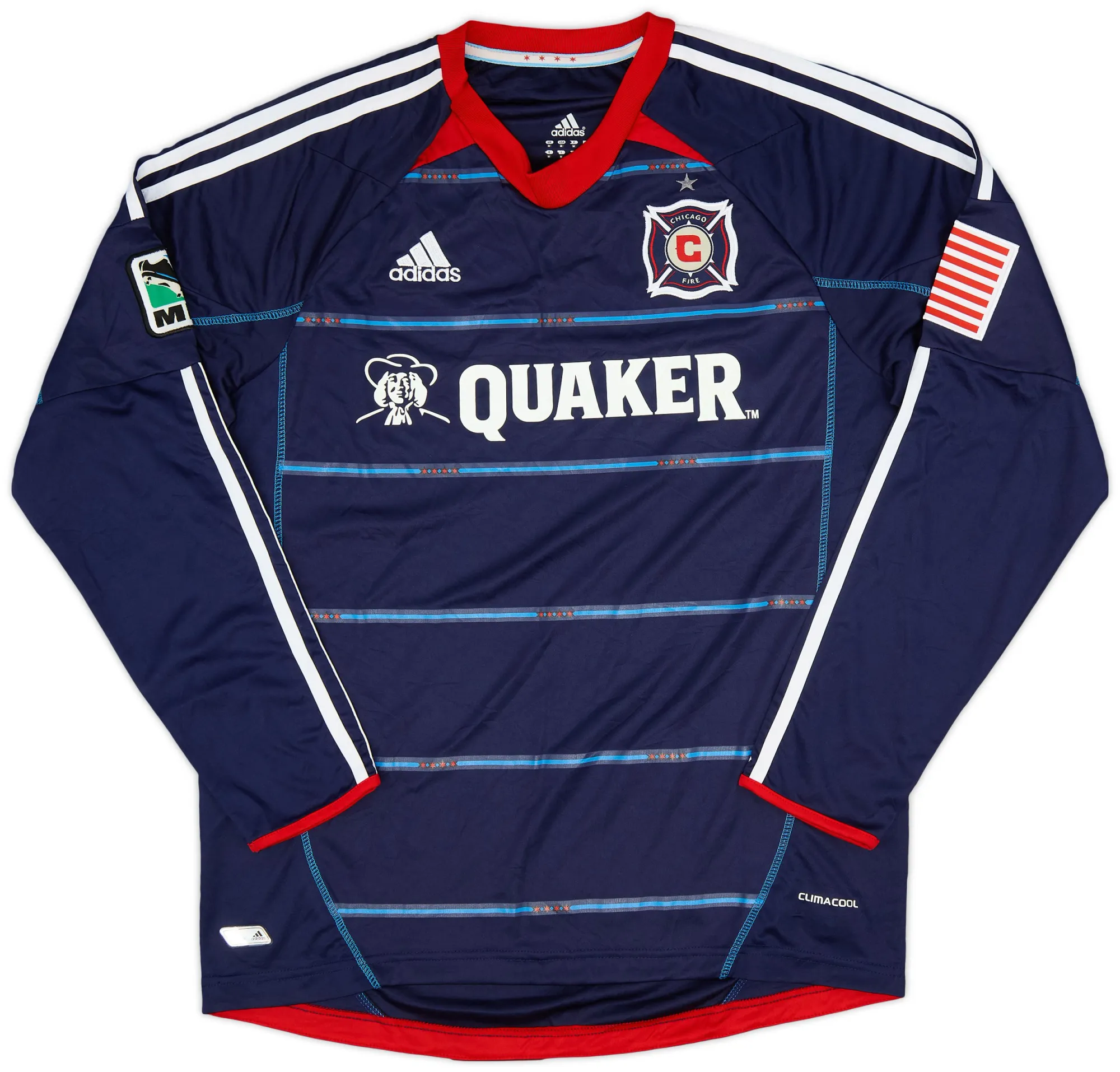 adidas シカゴファイアCFA ASYW サッカーシャツ Sサイズ adidas シカゴファイアCFA ASYW サッカーシャツ Sサイズ