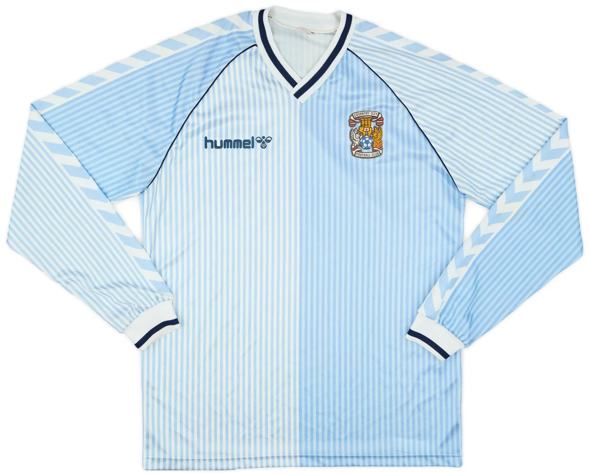 Hummel 1987-89 Coventry Home L/S Shirt - 8/10 - (L)