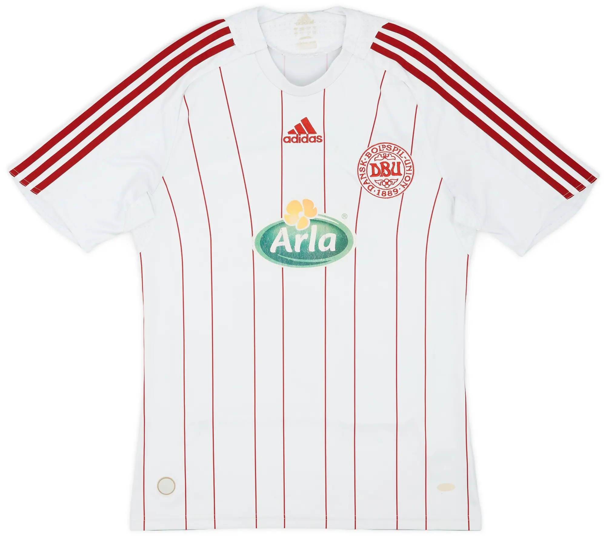 adidas 2008-10 Denmark Away Shirt - 5/10 - (S)