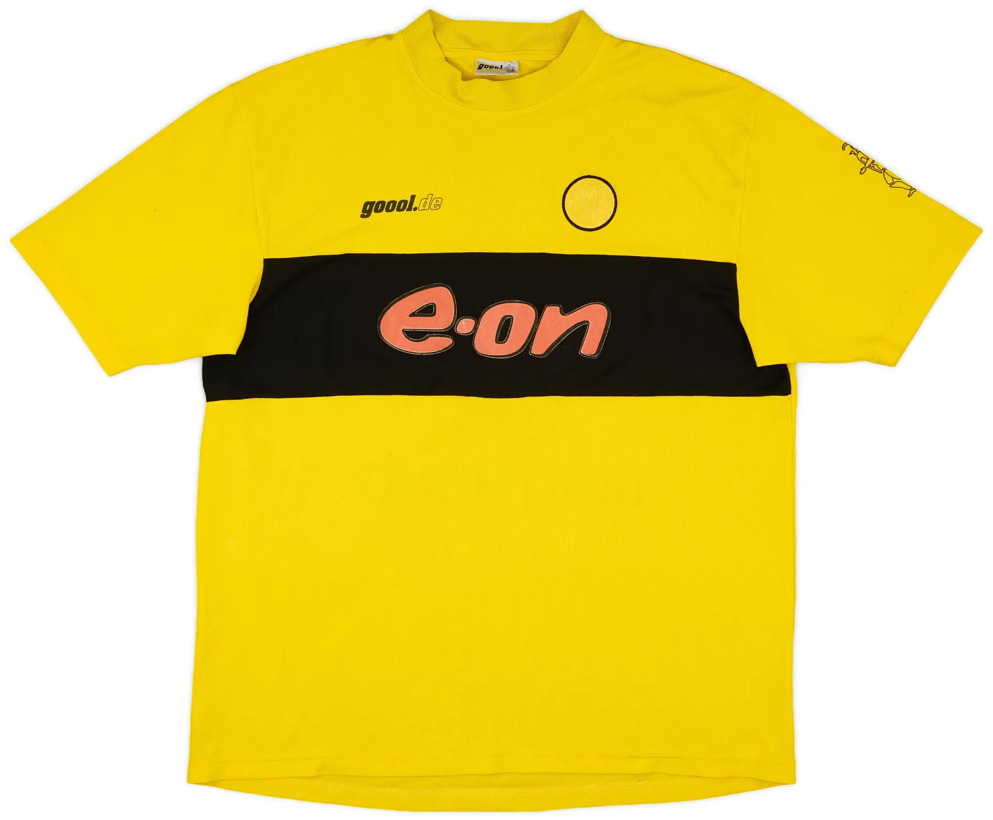 2002-03 Borussia Dortmund Home Shirt - 4/10 - (XXL)