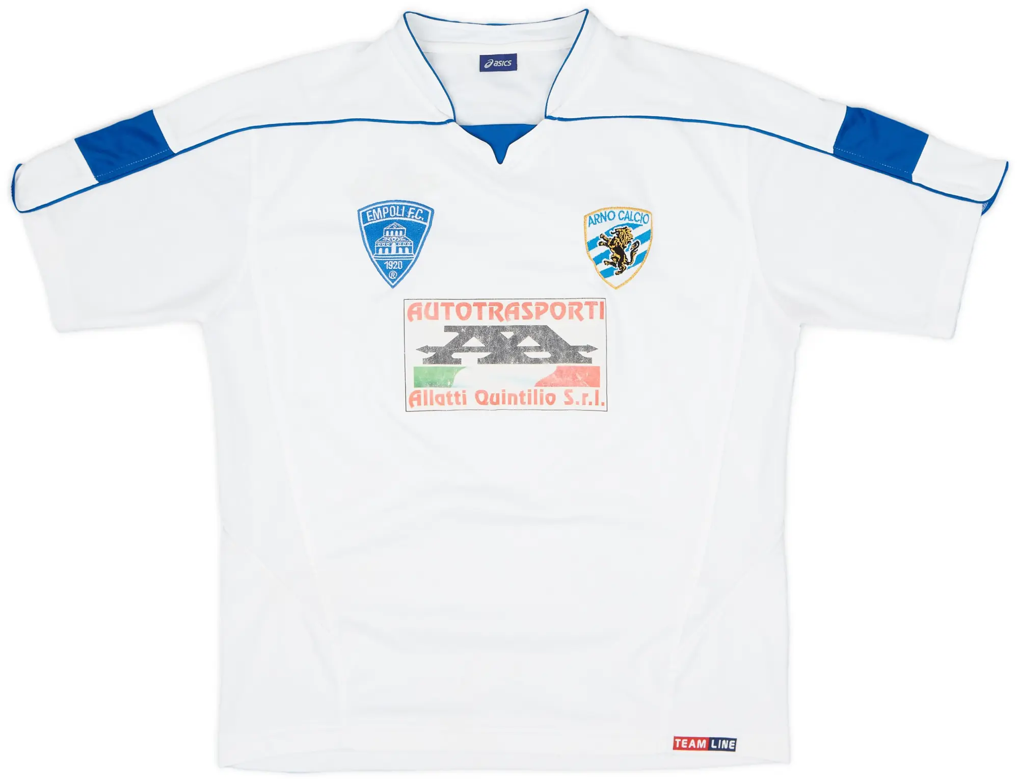 2005-06 Empoli Asics Youth Away Shirt #18 - 6/10 - (XL.Boys)