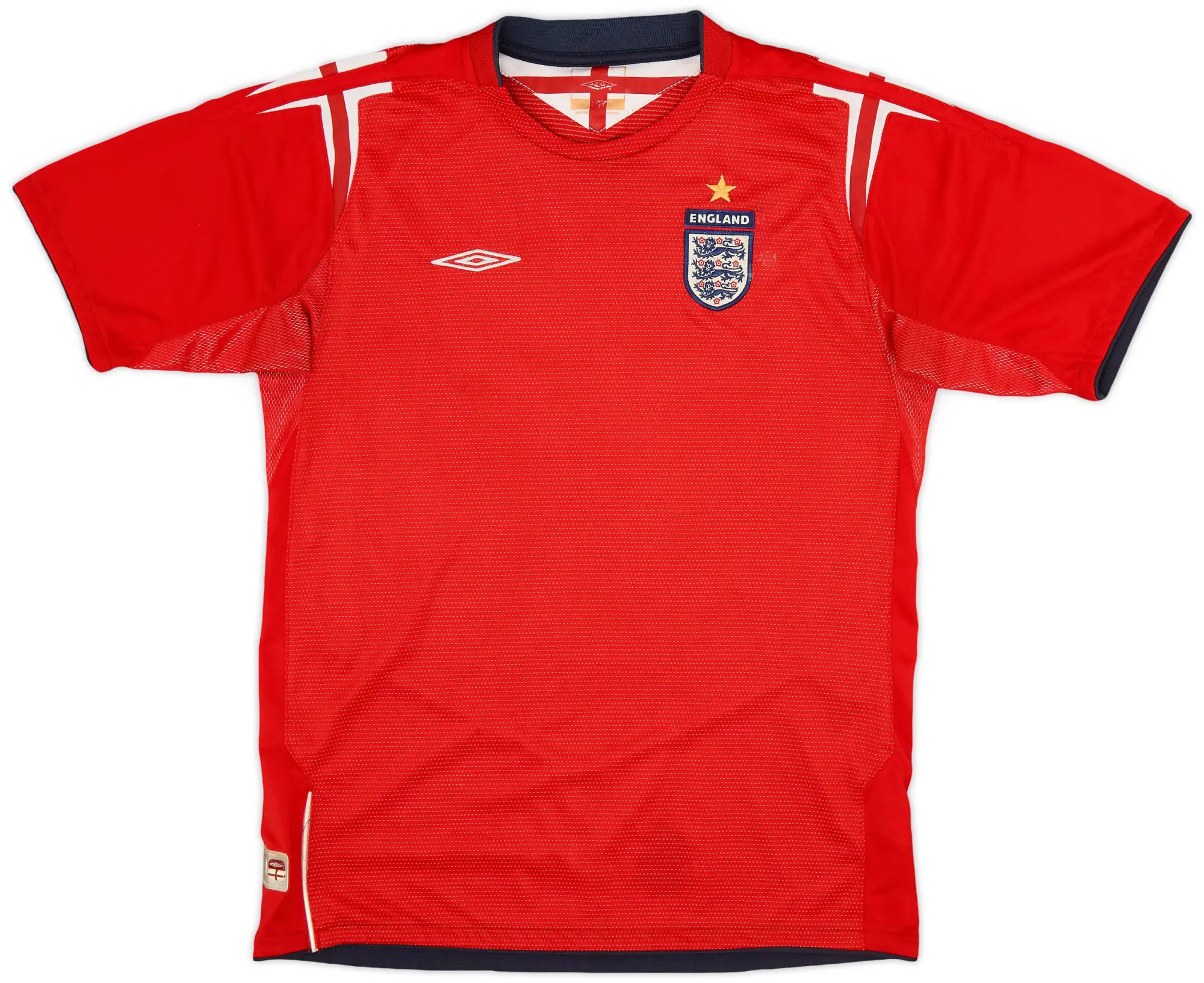 Umbro 2004-06 England Away Shirt - 8/10 - (XL.Boys)