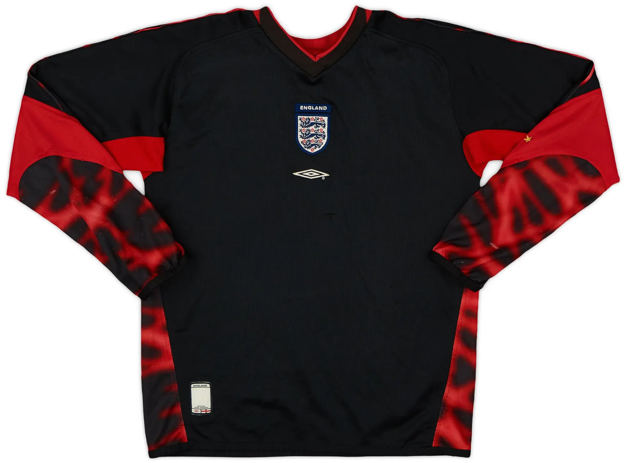 Umbro 2004-06 England GK Shirt - 6/10 - (L.Boys)