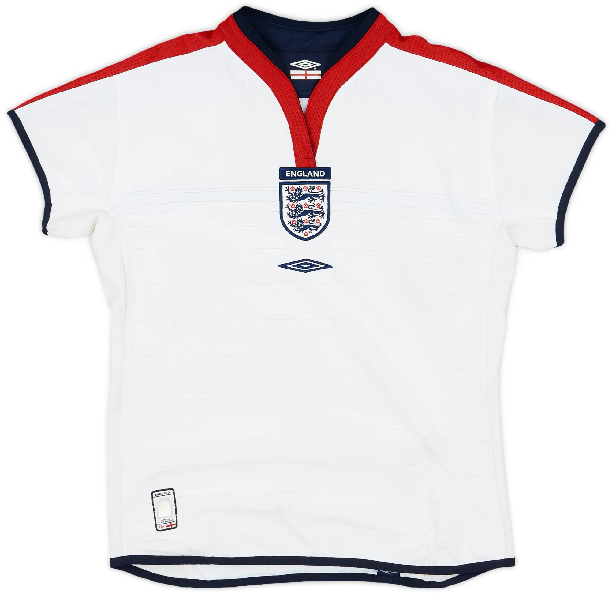 Umbro 2003-05 England Home Shirt - 8/10 - (Women's L)