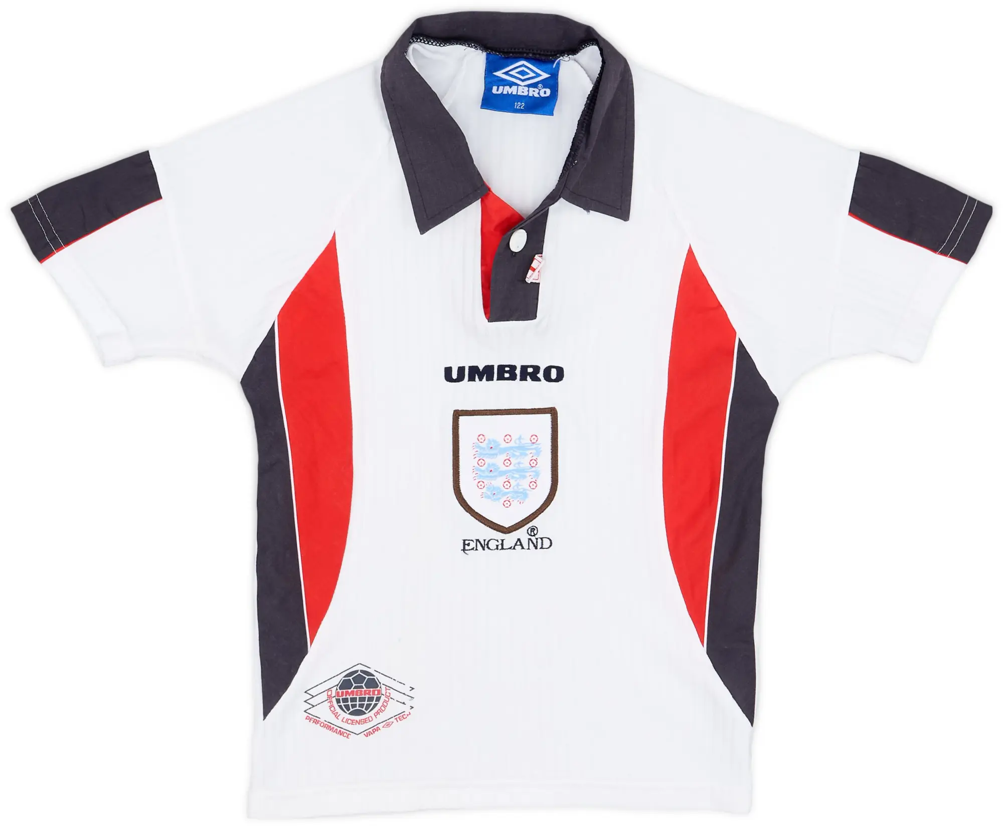 Umbro 1997-99 England Home Shirt - 6/10 - (XS.Boys)