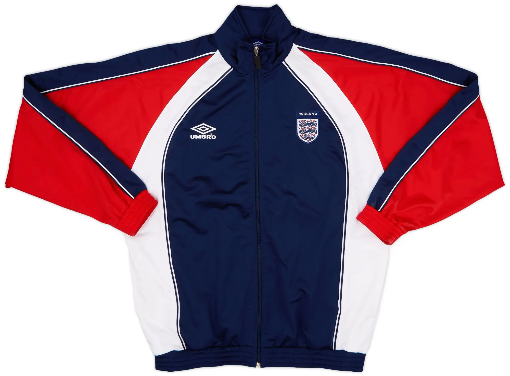 2000-02 England Umbro Track Jacket - 10/10 - (S)
