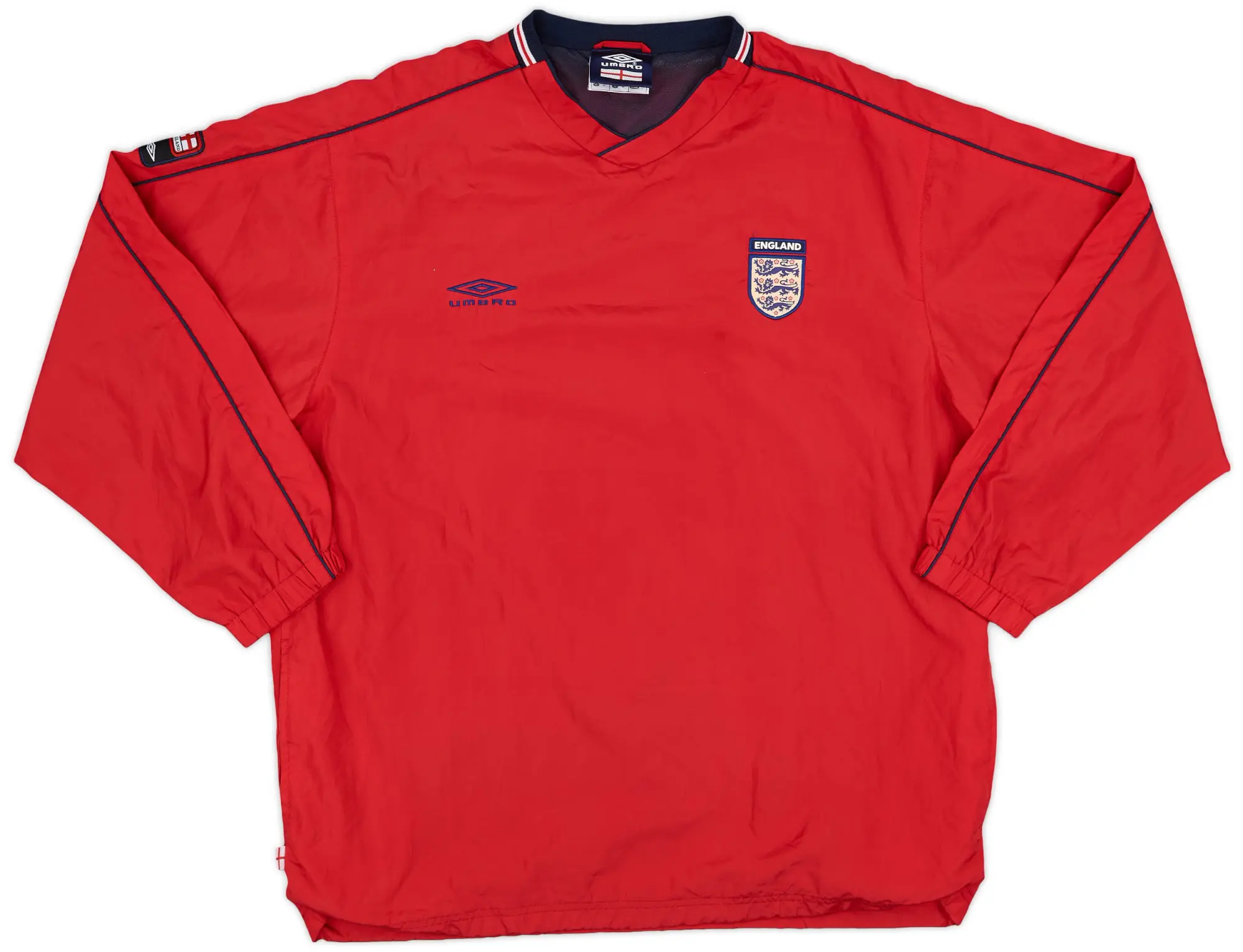 2002-04 England Umbro Drill Top - 8/10 - (M)