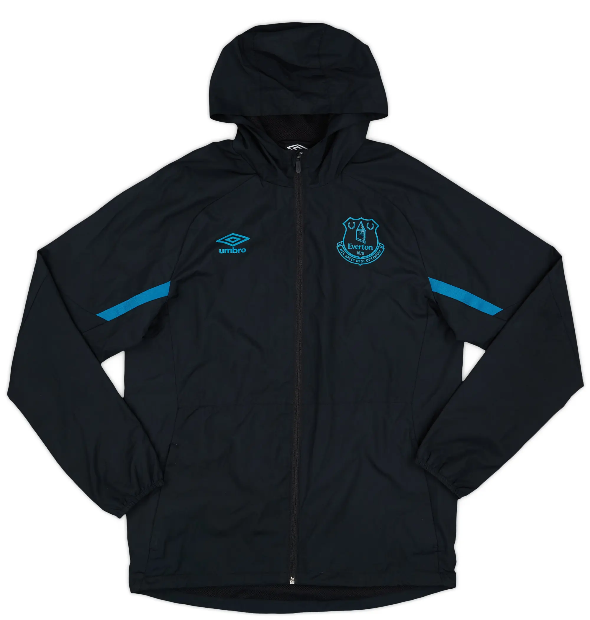 2018-19 Everton Umbro Hooded Rain Jacket - 8/10 - (M)