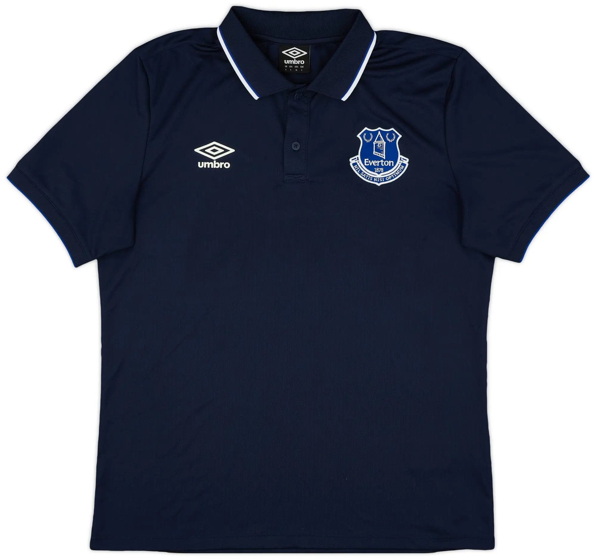 2018-19 Everton Umbro Polo Shirt - 9/10 - (L)