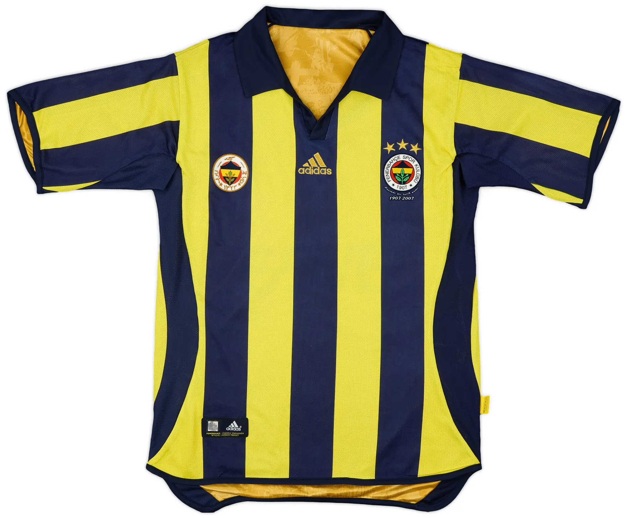 adidas 2006-07 Fenerbahce Centenary Home/Away Shirt - 6/10 - (S)