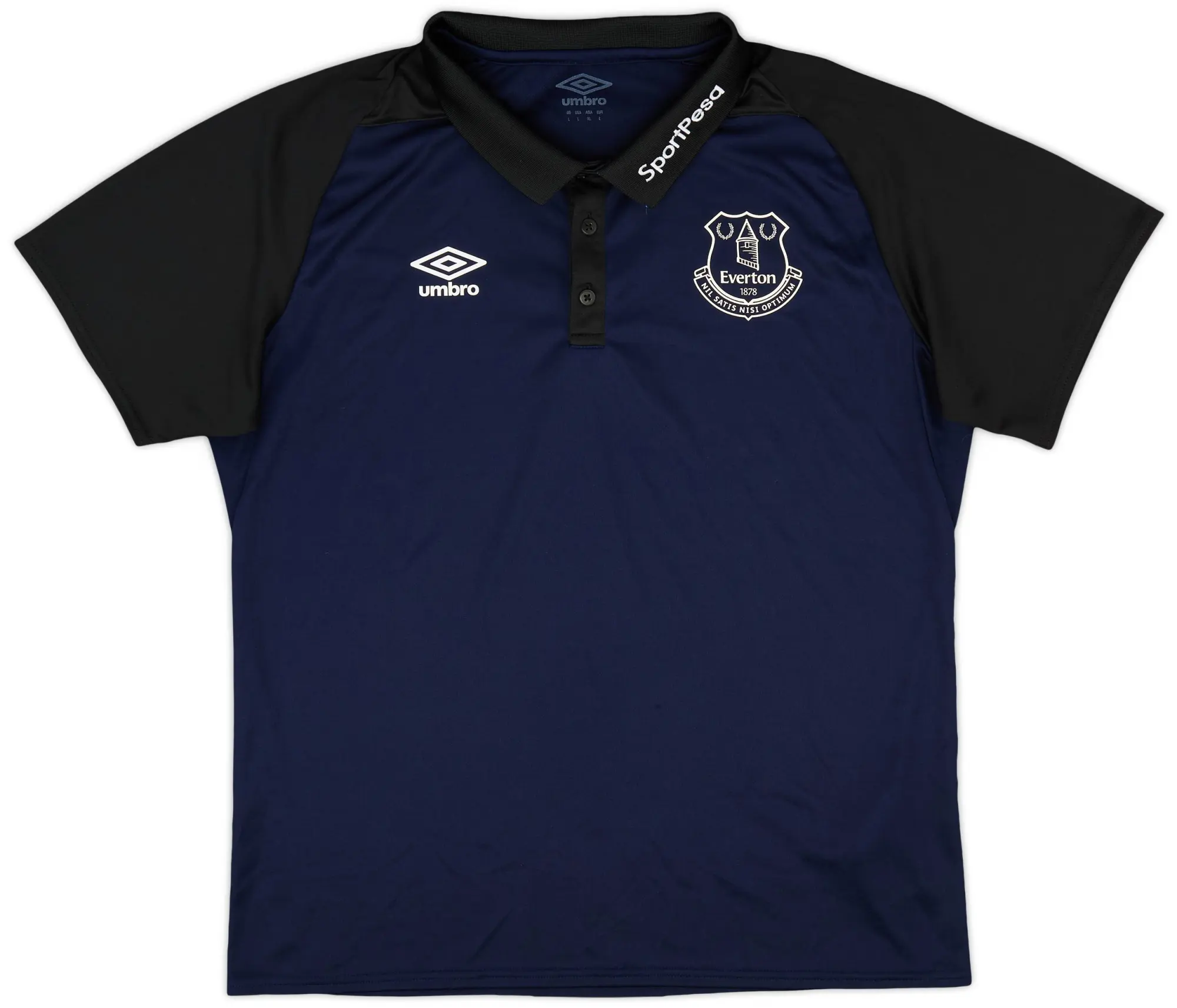 2018-19 Everton Umbro Polo Shirt - 8/10 - (L)