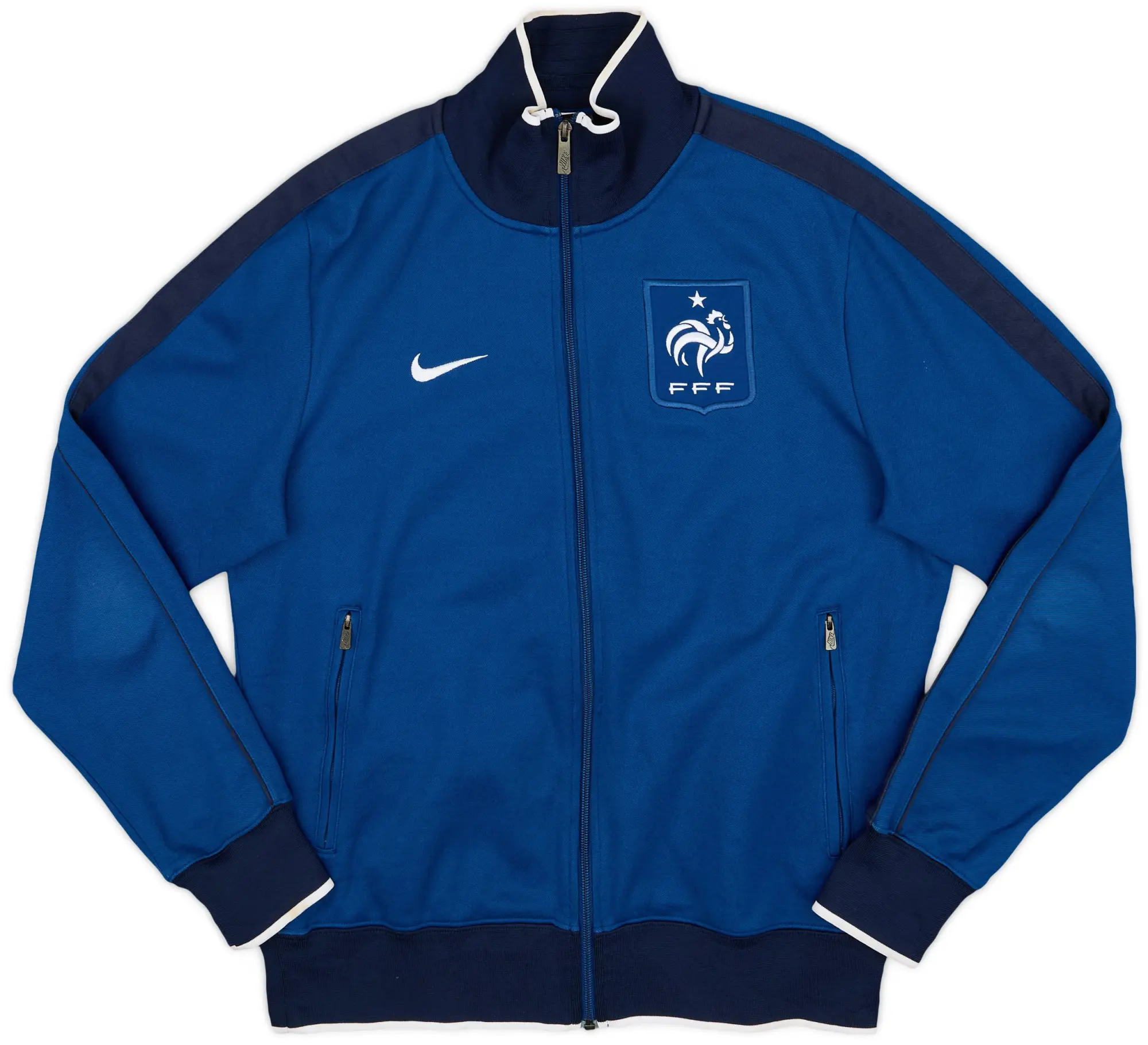 2011-12 France Nike N98 Track Jacket - 9/10 - (M)