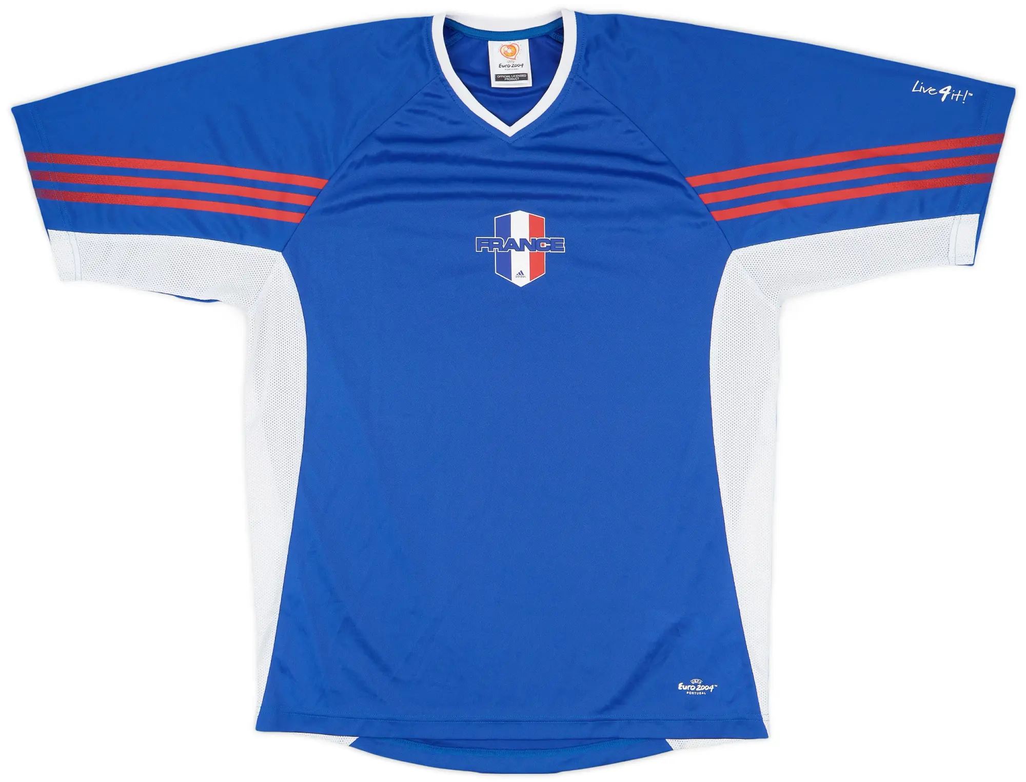 2004 France 'Euro 2004' Training Shirt - 9/10 - (M)