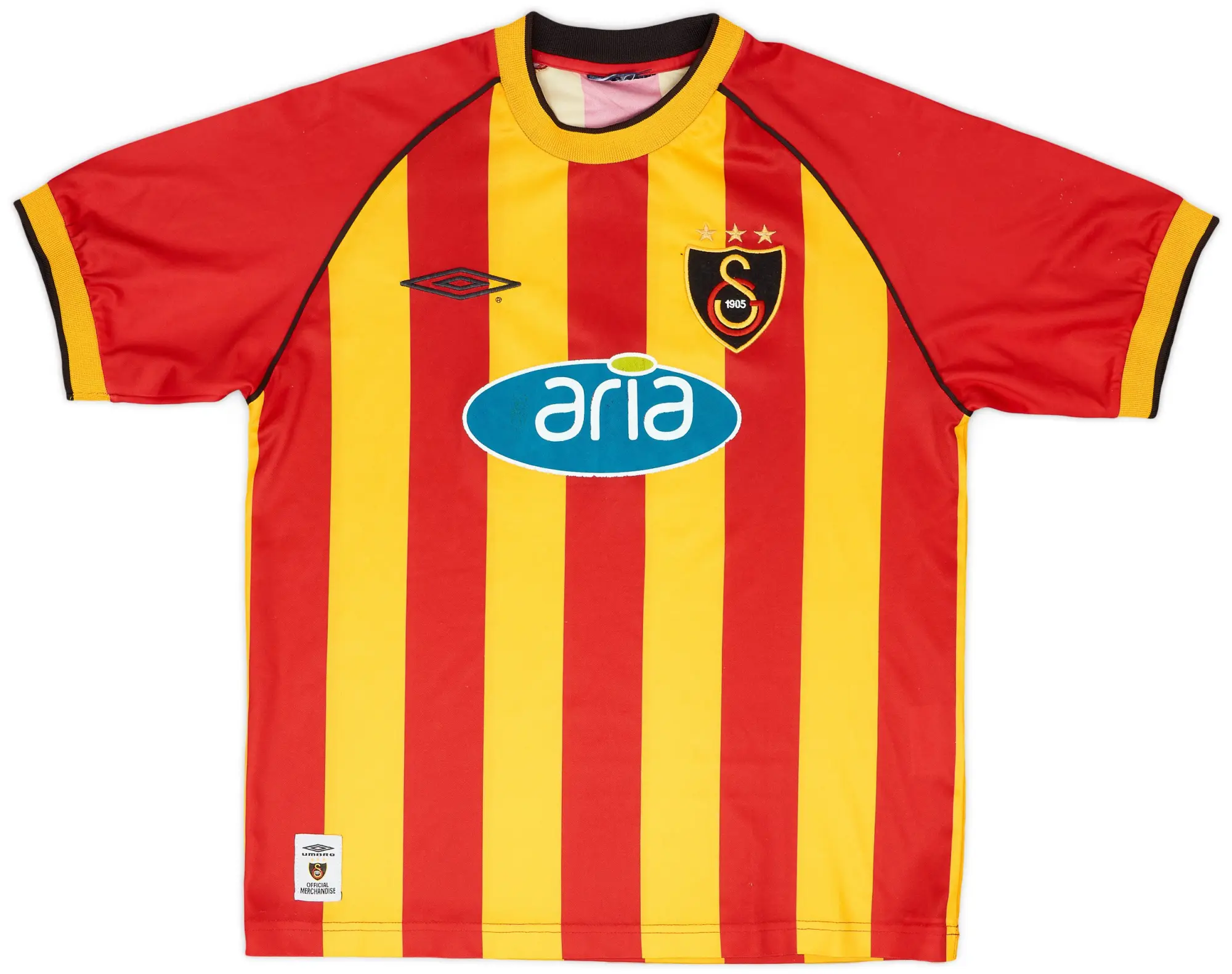 Umbro 2002-03 Galatasaray Home Shirt - 7/10 - (L)